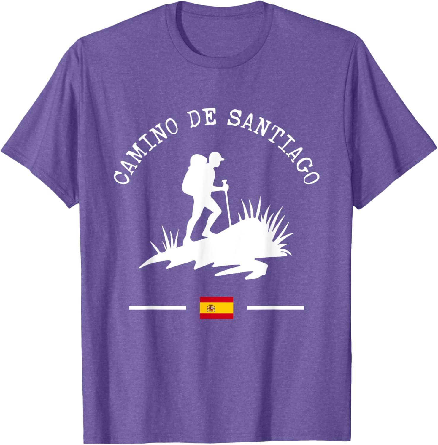 Camino de Santiago Hiker Trekking T-Shirt for Pilgrims and Adventurers - 12