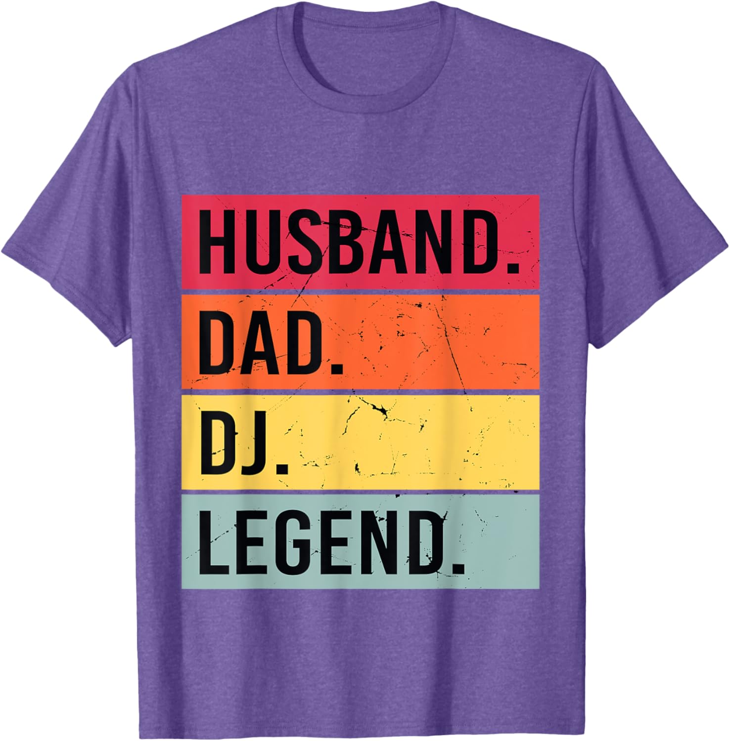 Husband Dad DJ Legend T-Shirt for Father's Day Music Lovers - 4