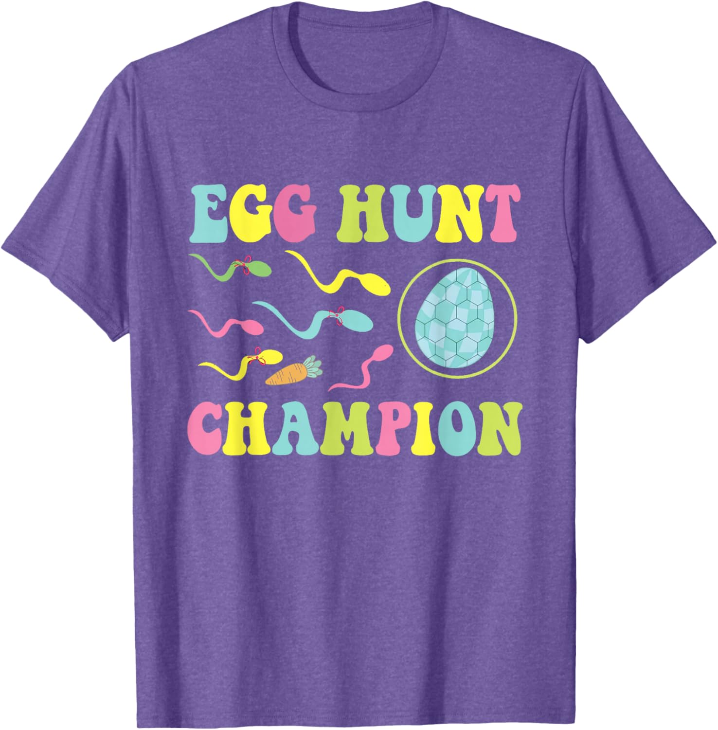 Funny Dad Easter Pregnancy Announcement T-Shirt for Egg Hunt Champions - 5