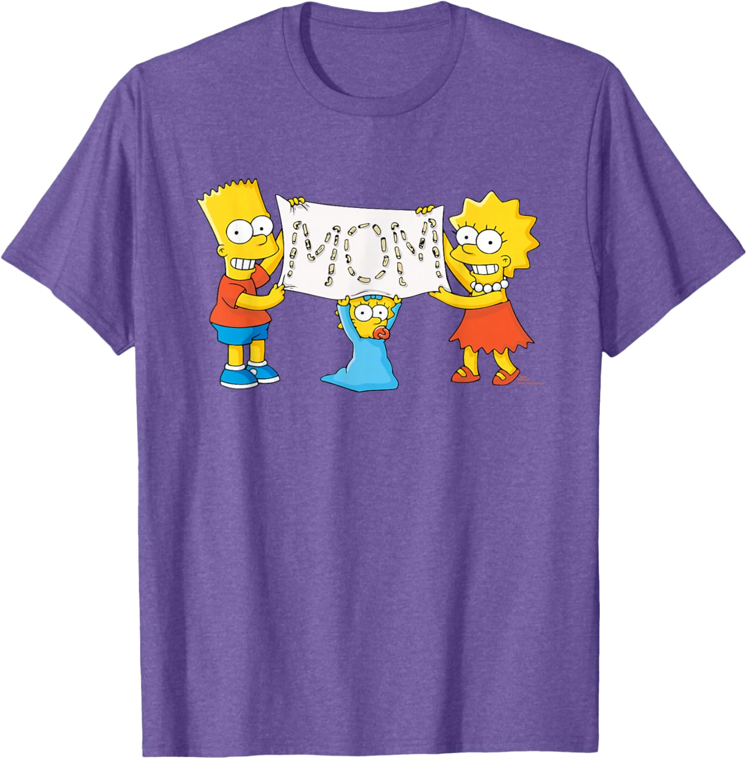 The Simpsons Macaroni Art T-Shirt Perfect Mother's Day Birthday Gift - 28
