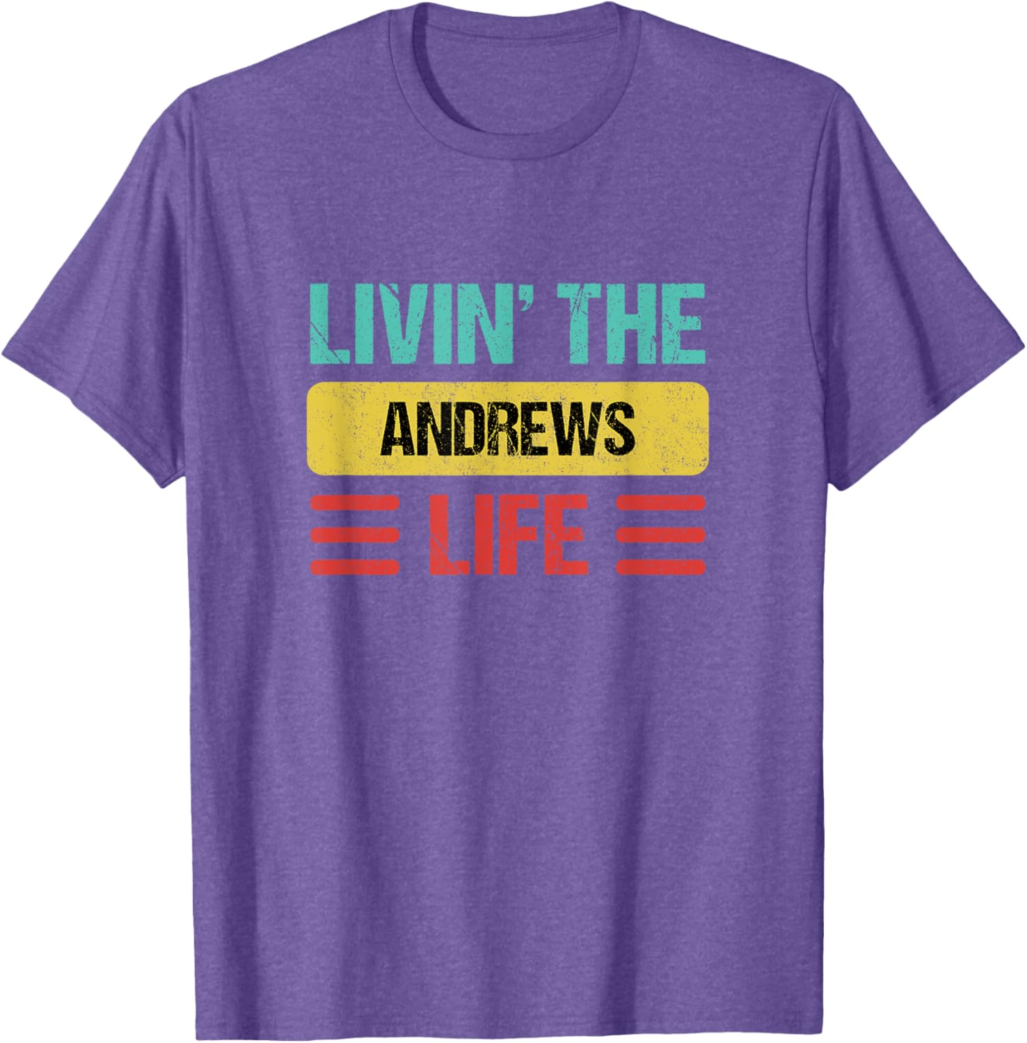 Personalized Andrews Name T-Shirt for Cool Casual Style and Fun - 6