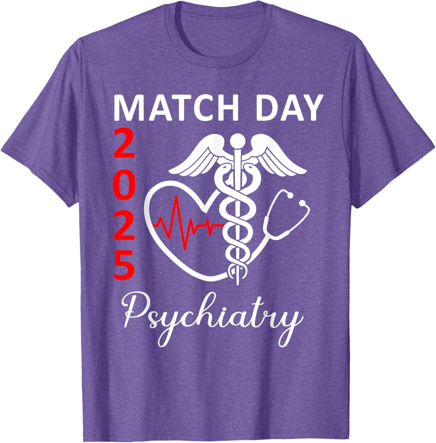 Match Day 2025 Psychiatry Residency T-Shirt for Future Doctors MD - 18
