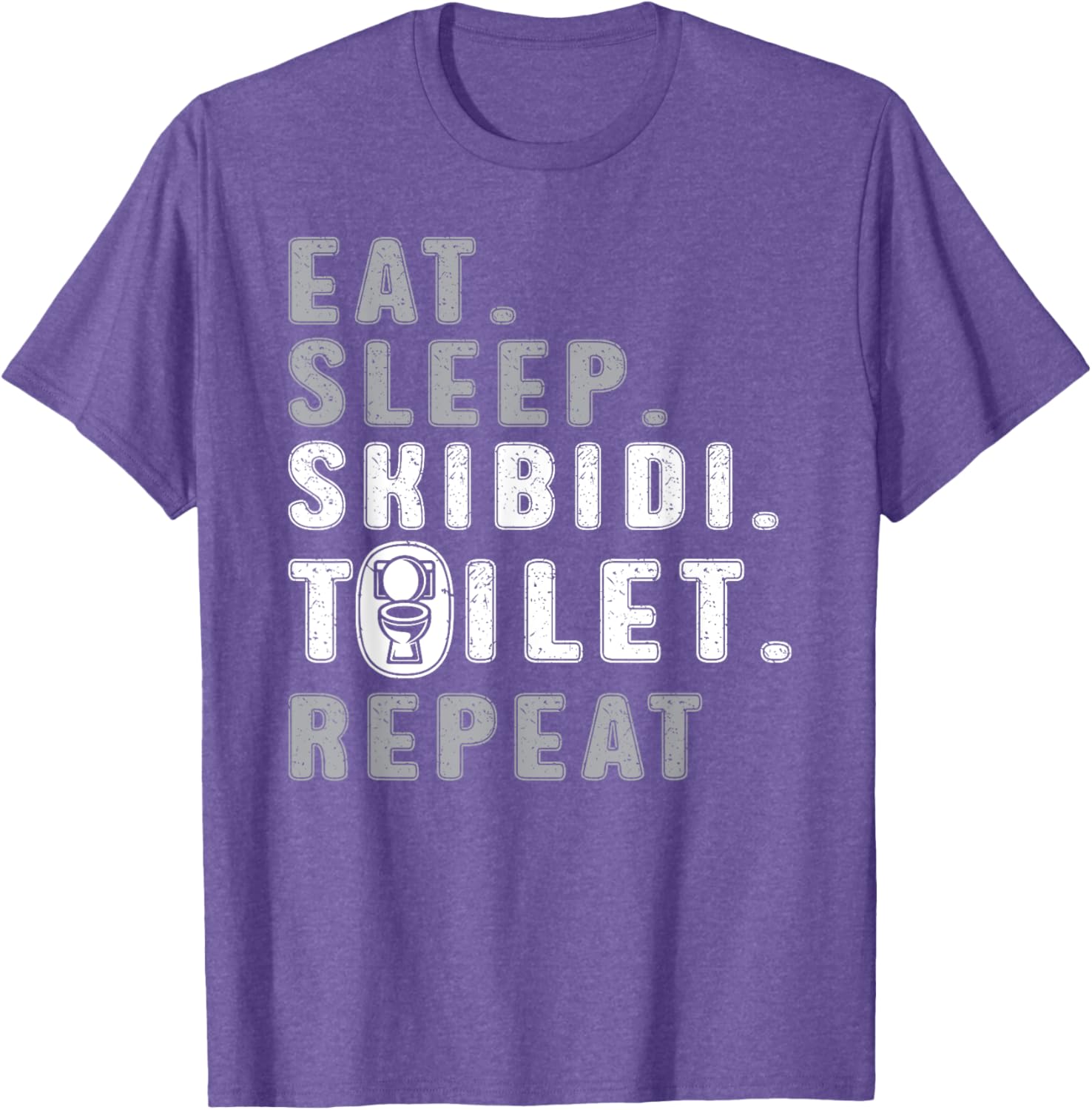 Funny Eat Sleep Skibidi Toilet Meme T-Shirt for Rizz Lovers - 18