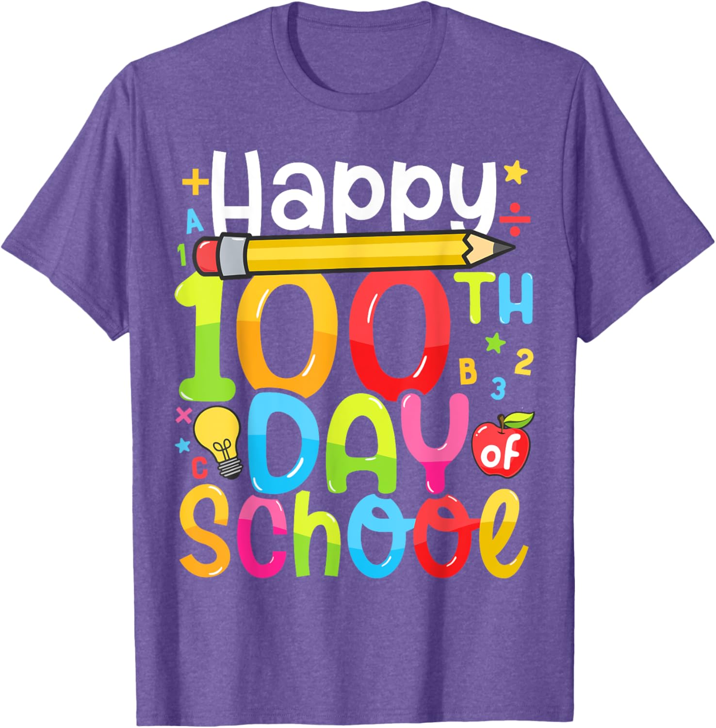 Happy 100th Day of School T-Shirt for Kids and Teachers – Fun Celebration Gear - 15