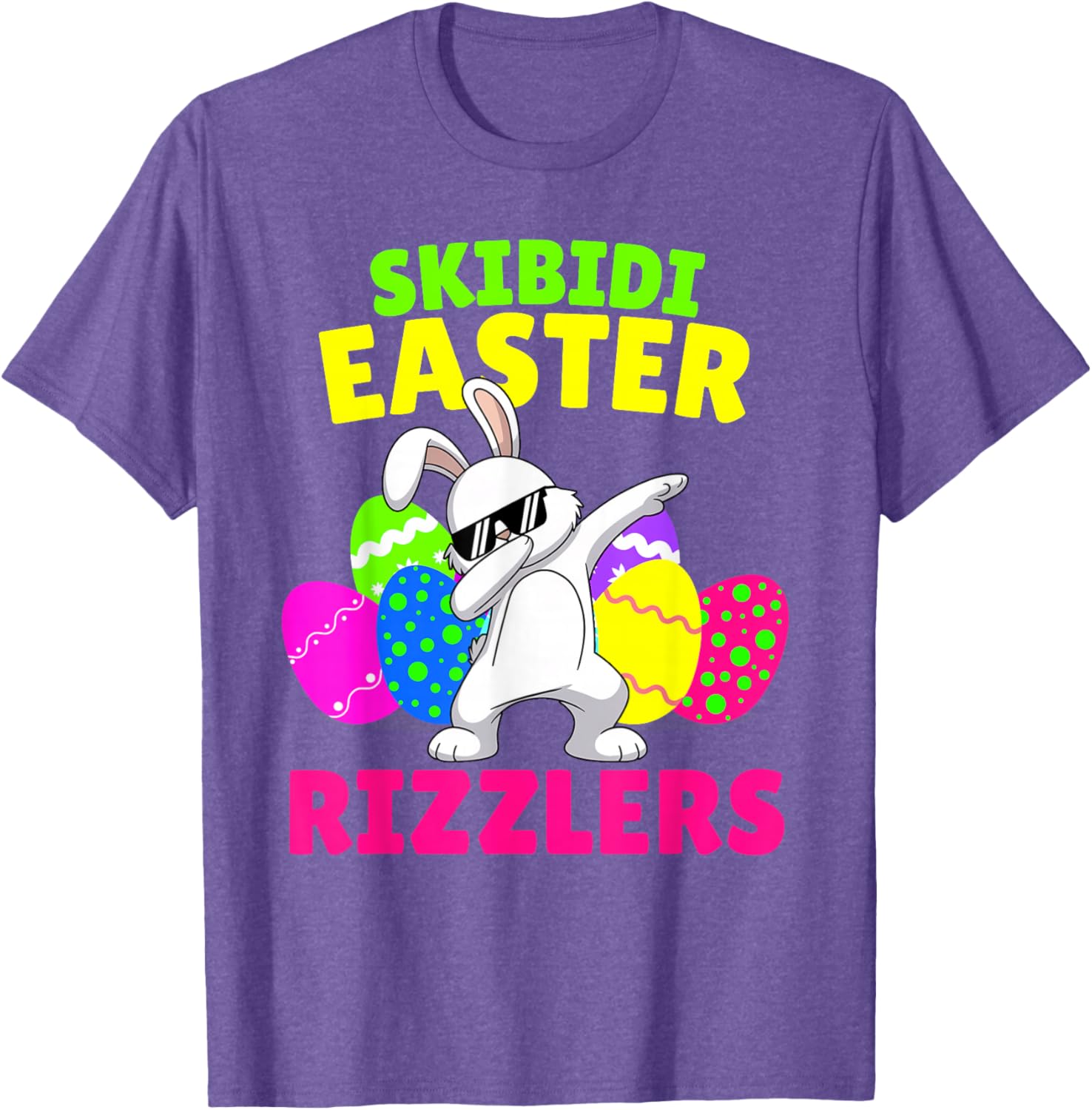 Skibidi Easter T-Shirt for Gen Alpha Tweens - Fun Rizzler Design - 2