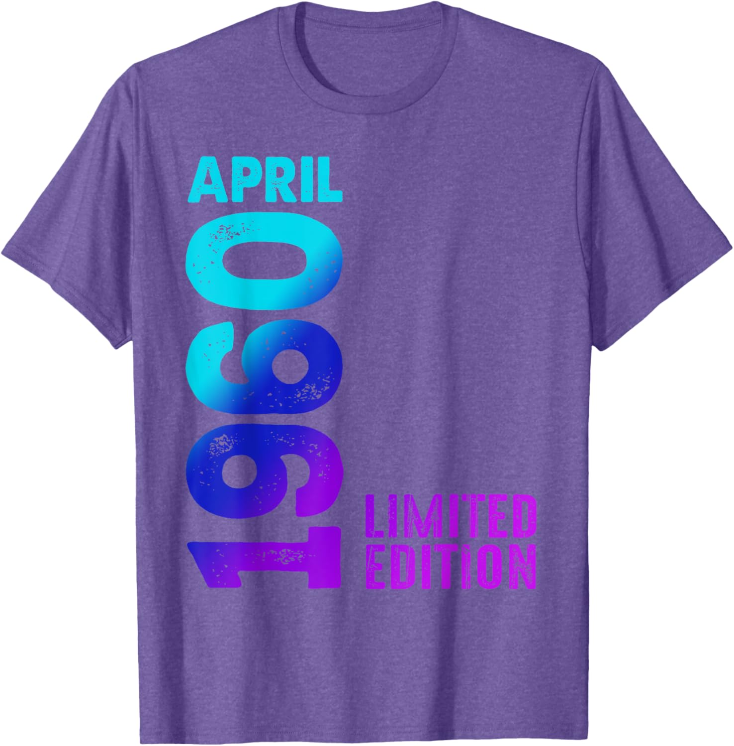 Limited Edition 1960 Retro Vintage T-Shirt for April Celebrations - 6