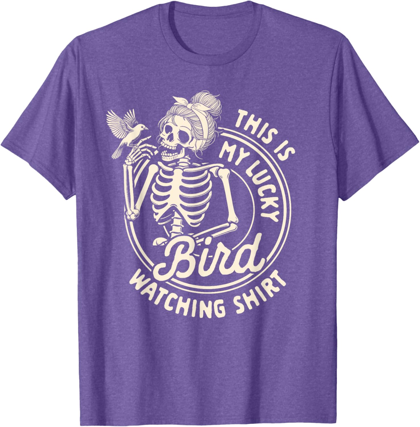 Lucky Bird Watching T-Shirt for Bird Enthusiasts and Nature Lovers - 9