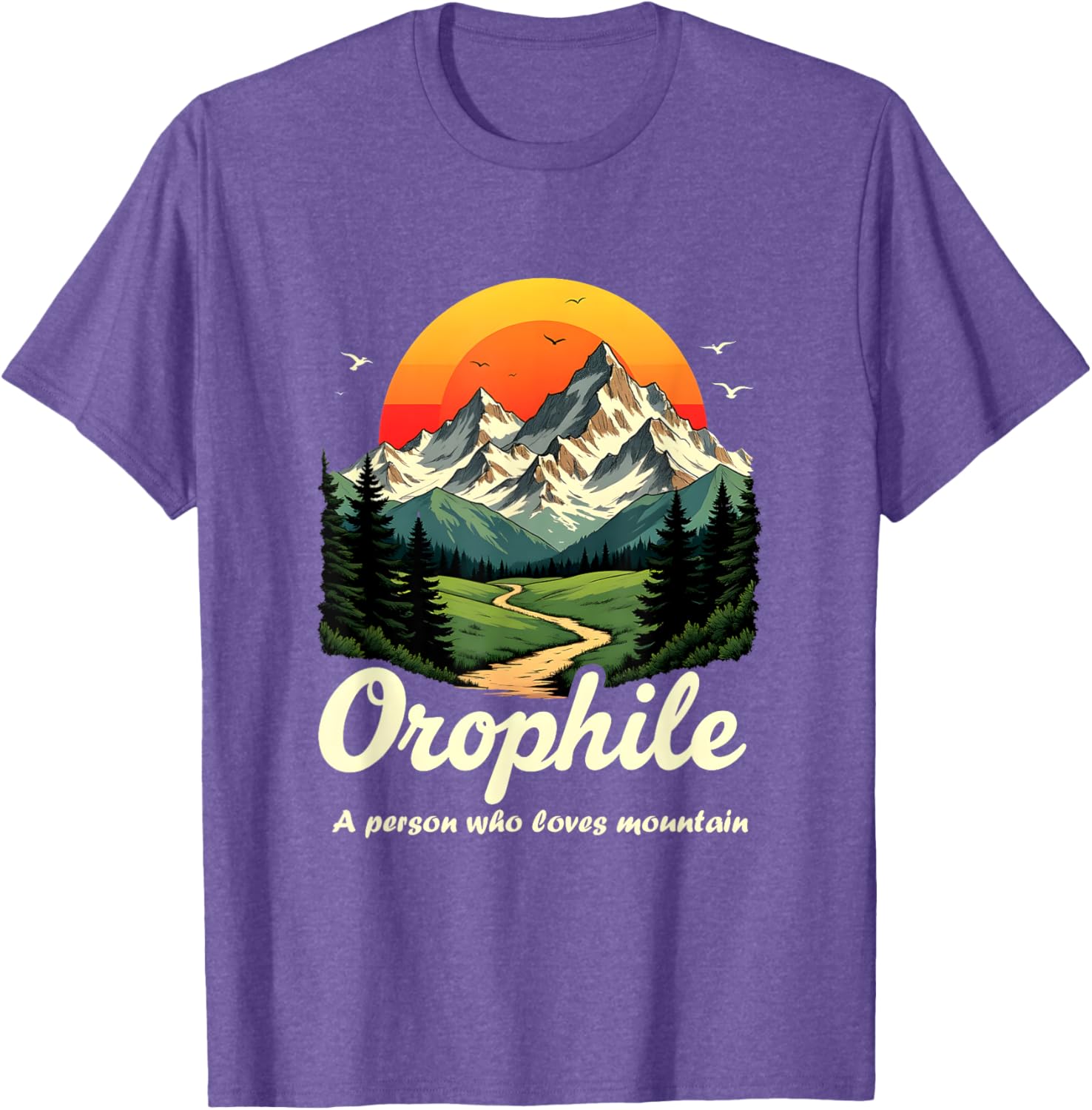 Mountain Lover T-Shirt for Outdoorsy Orophiles - Nature Gift Idea - 11