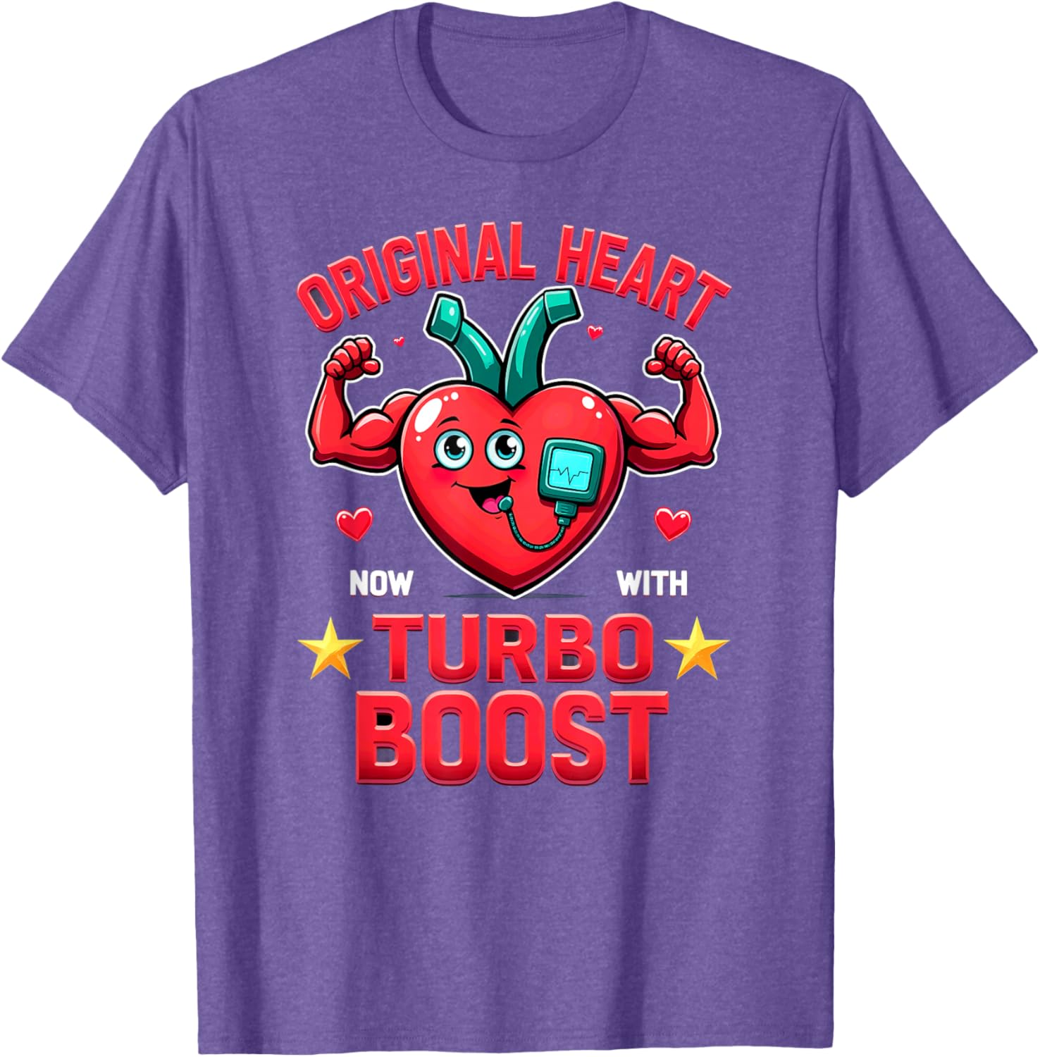 Original Heart Pacemaker Turbo Boost T-Shirt for Cardiac Health Lovers - 11