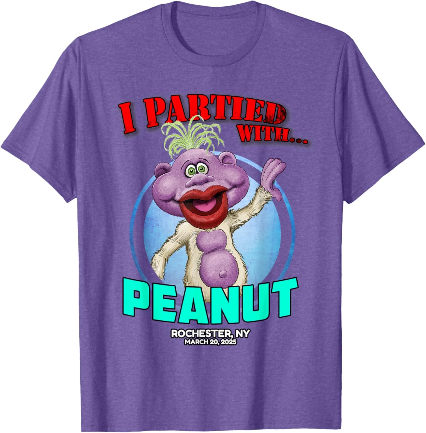 Peanut Rochester NY 2025 T-Shirt for Fun Fashion Lovers and Collectors - 10