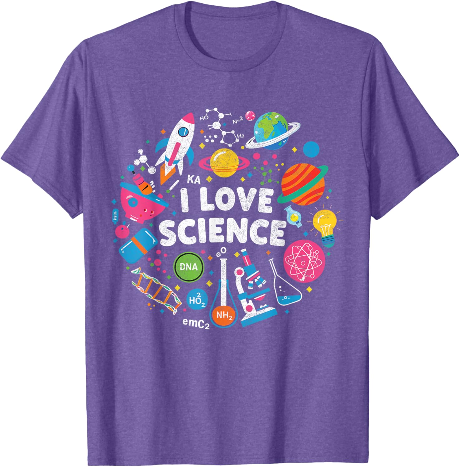 I Love Science T-Shirt for Kids - Perfect Gift for Young Science Lovers - 6