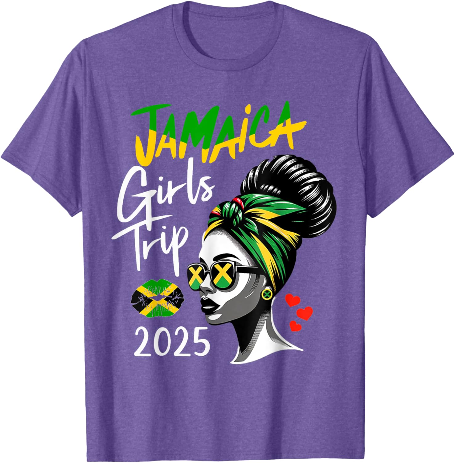 Jamaica Girls Trip 2025 Matching Summer Vacation T-Shirt for Women - 10