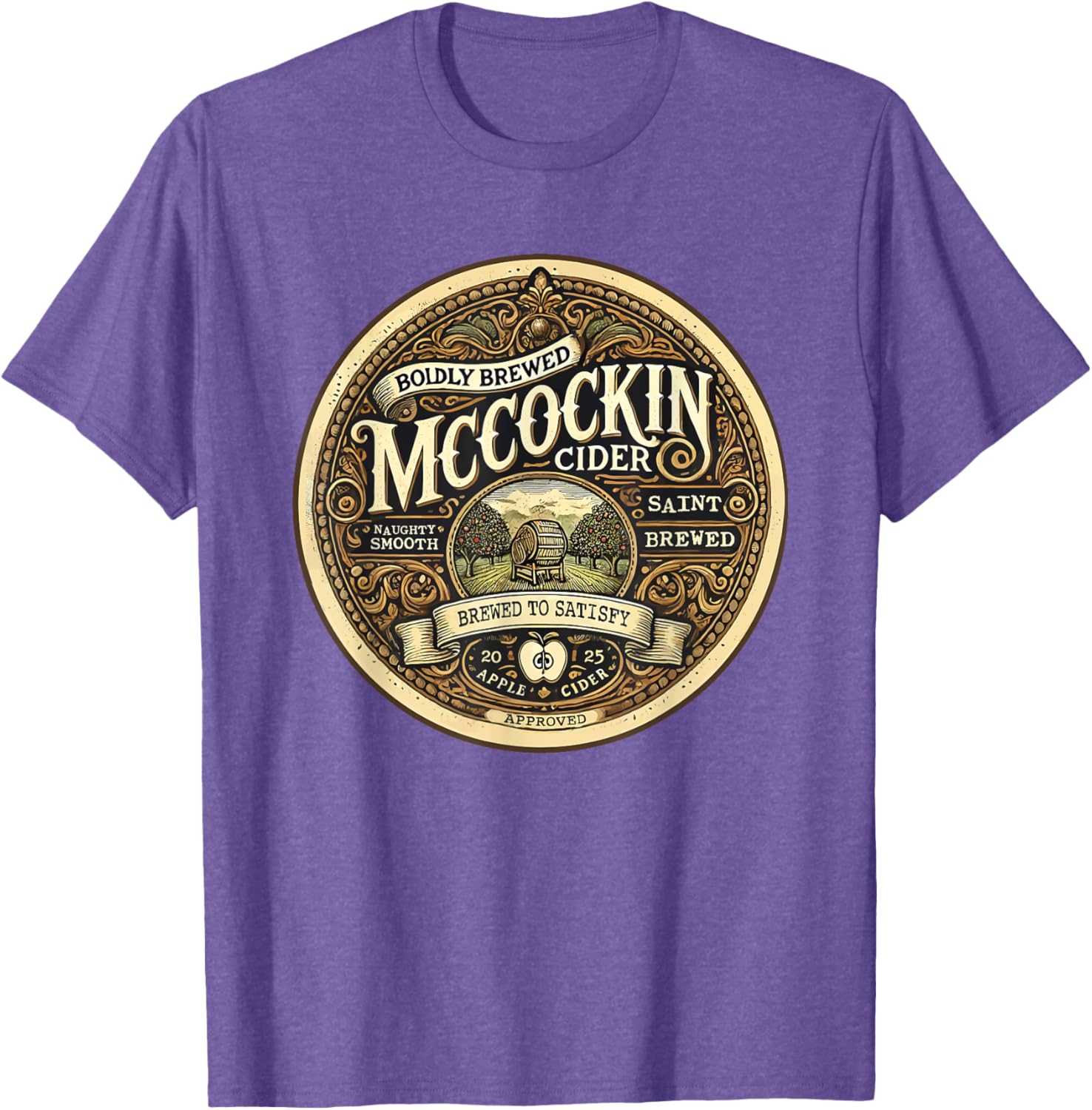 Funny Mccockin Cider St Patricks Day T-Shirt for Adults - Humor Apparel - 16