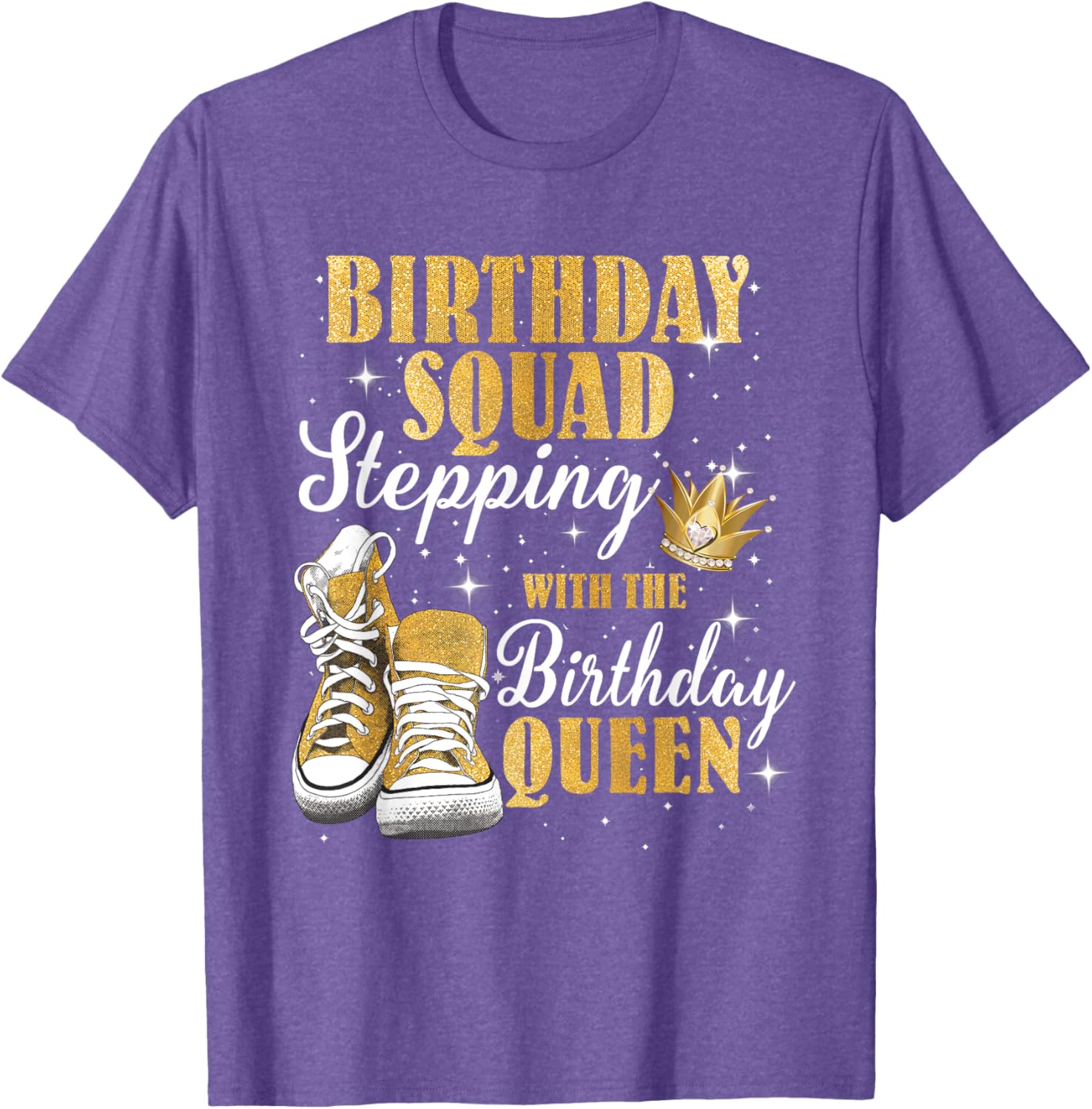 Birthday Queen T-Shirt with Diamond Crown for Celebrating in Style - 7