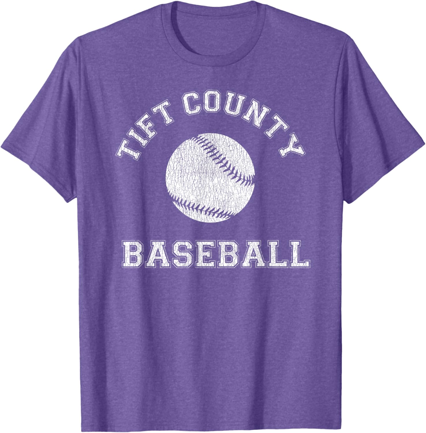 Tift County Baseball Distressed Retro Classic T-Shirt for Fans - 18