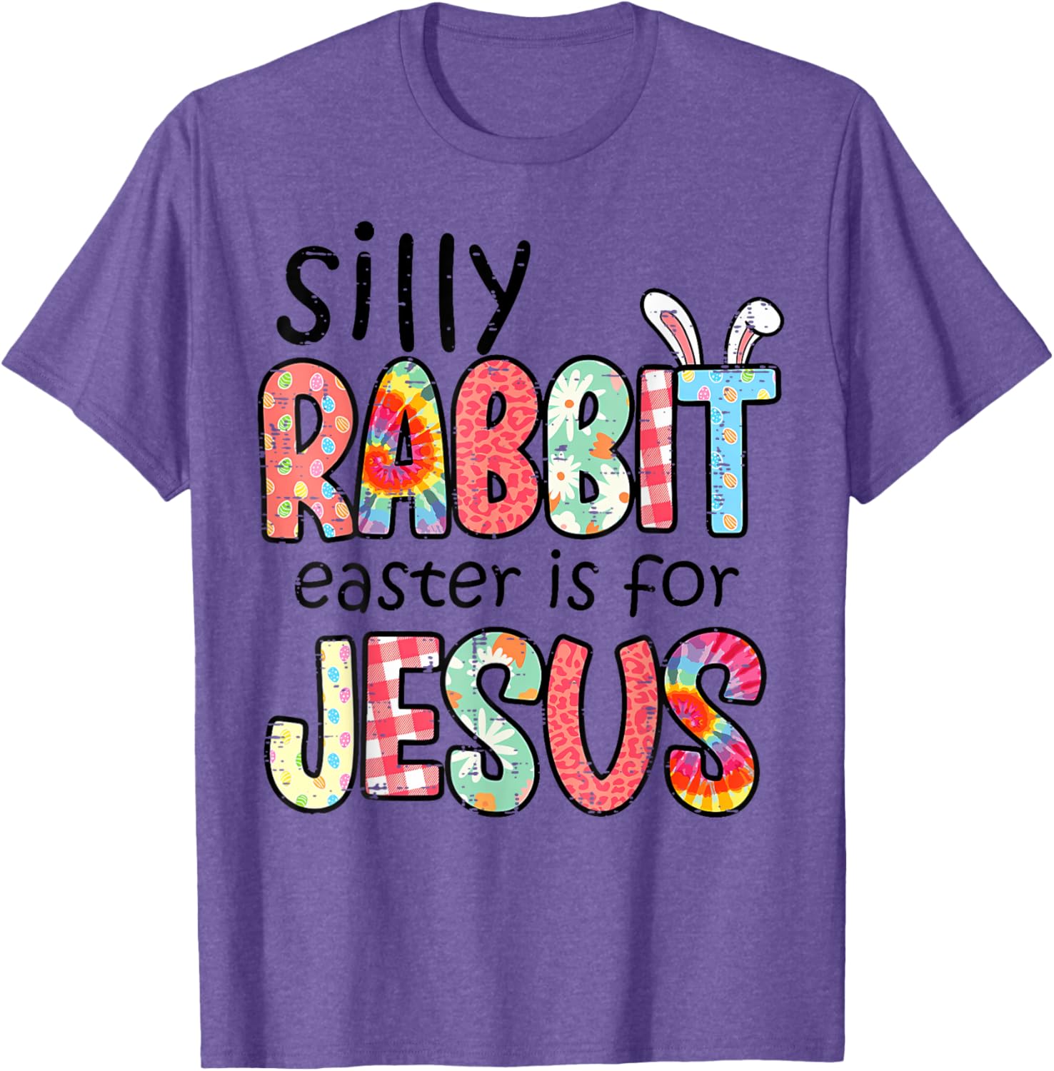 Silly Rabbit Easter T-Shirt for Jesus – Fun Religious Tee for Kids & Adults - 9