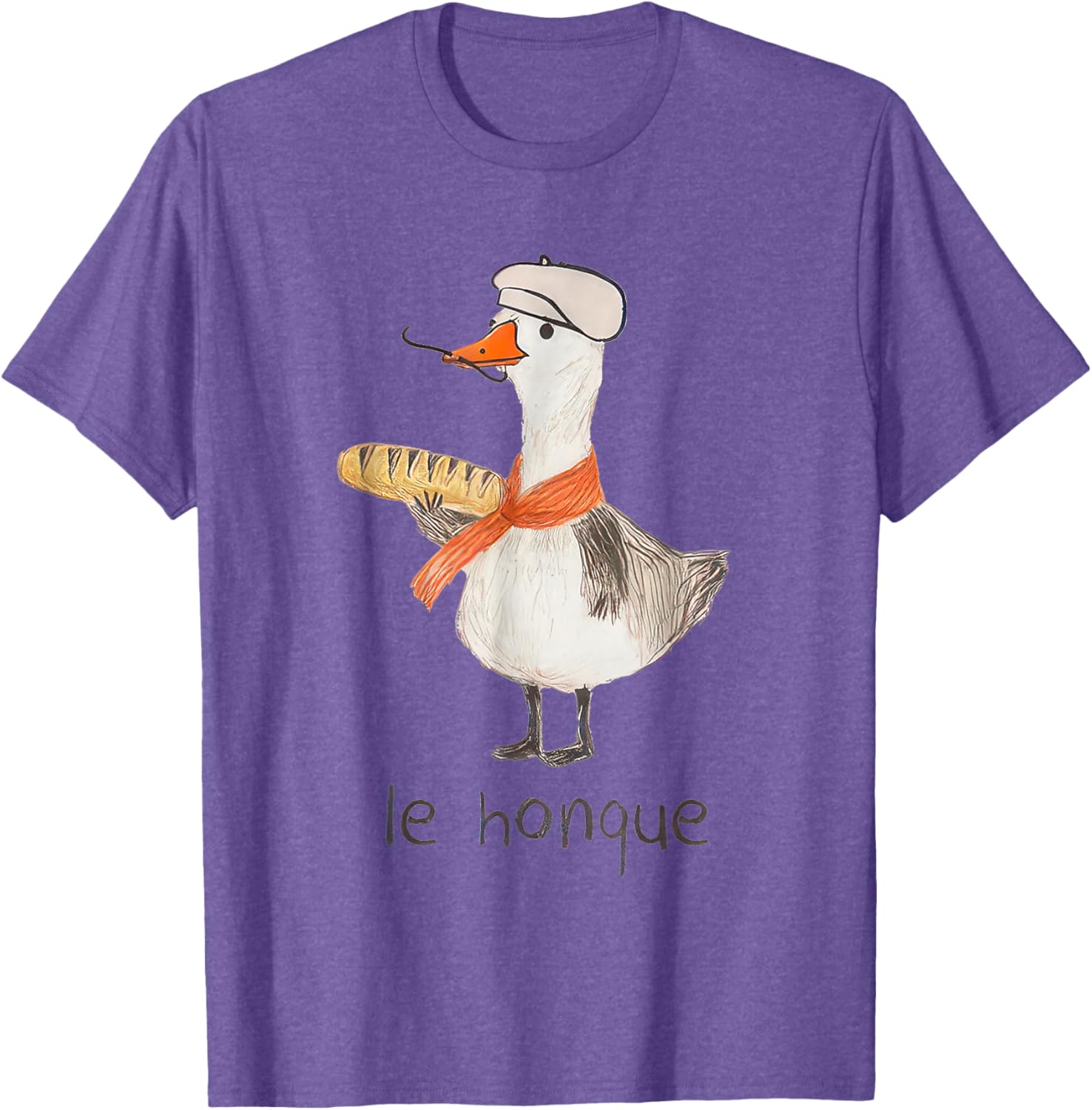 Funny French Goose Shirt Le Honque Casual Tee for Stylish Comfort - 14