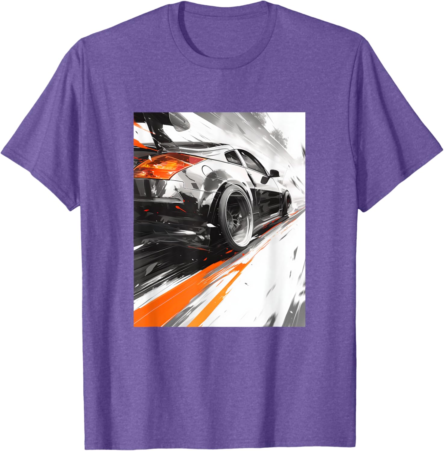 JDM Race 350 Z33 Tuning Drift Import Graphic T-Shirt for Car Enthusiasts - 2