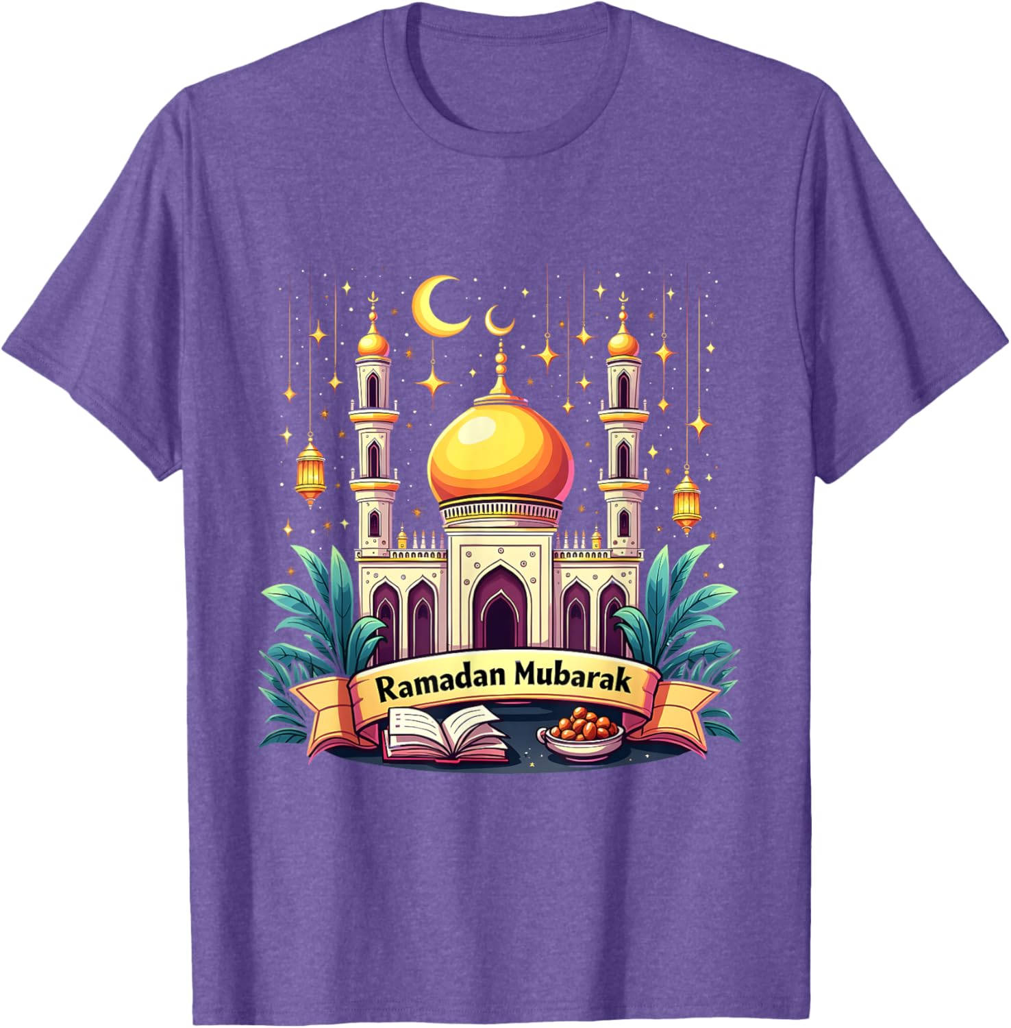 Happy Ramadan Mubarak T-Shirt 2025 Celebrating the Joy of Ramadan - 4