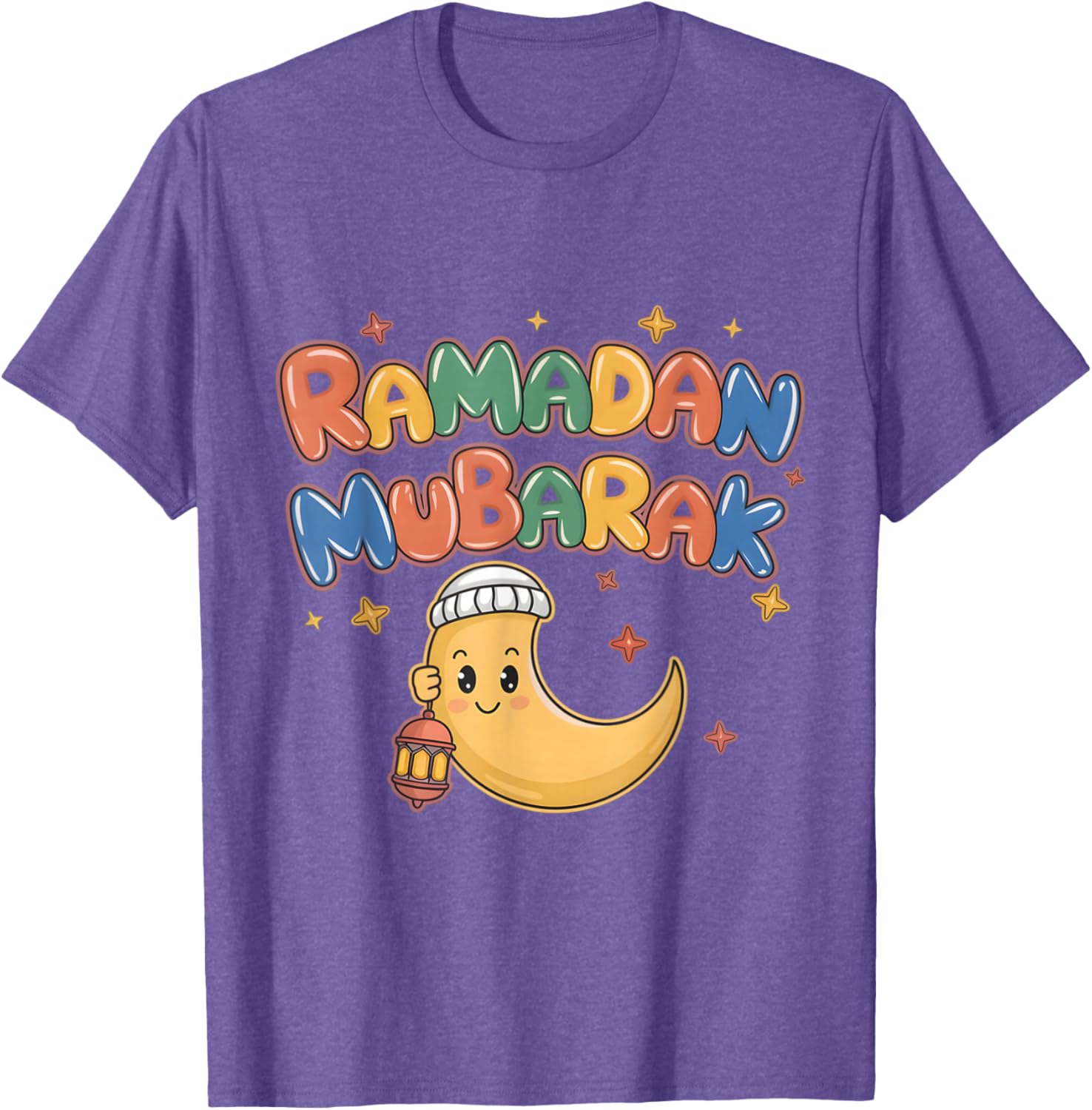 Kids Ramadan Mubarak T-Shirt for Boys Stylish Youth Apparel - 21