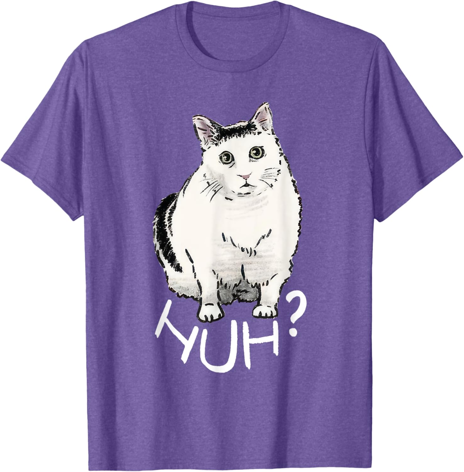 Funny Huh Cat Meme T-Shirt for Men, Women, and Kids - Cute & Comfy! - 2
