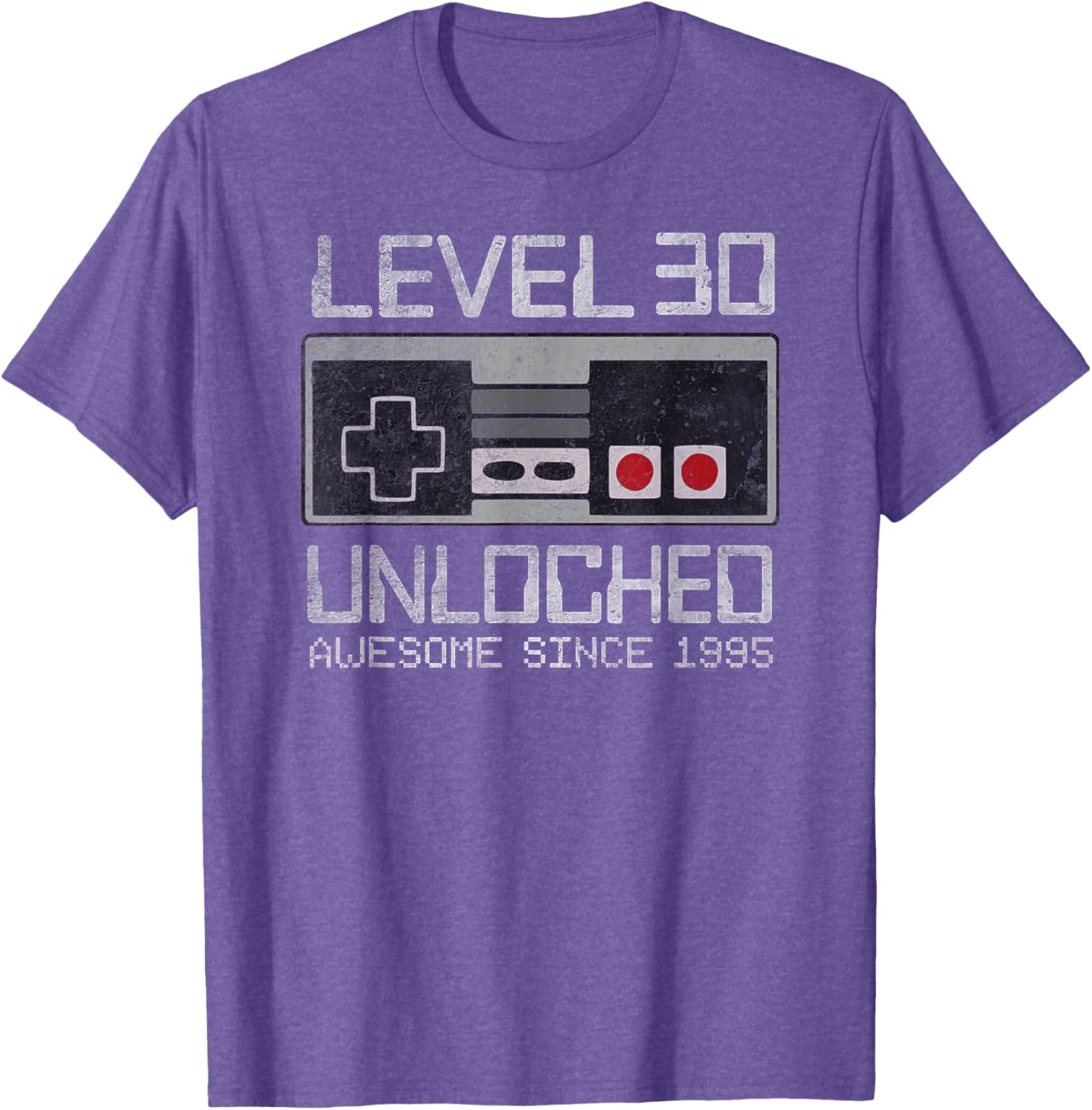 Level 30 Unlocked 30th Birthday Gamer T-Shirt for Men - Fun Gift Idea - 22