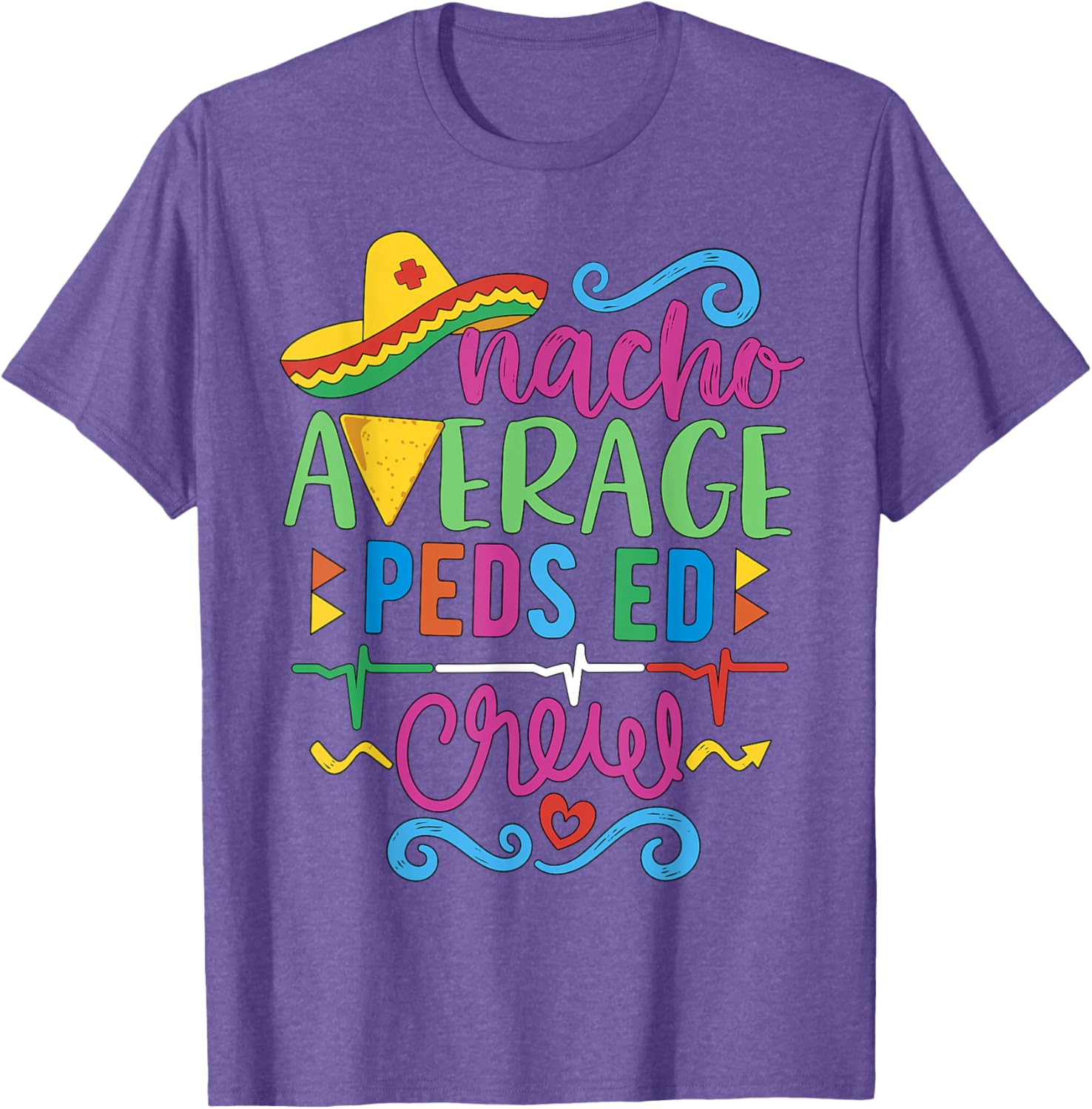 Emergency Nurse Techs Peds ED Crew T-Shirt for Pediatric Healthcare Heroes - 2