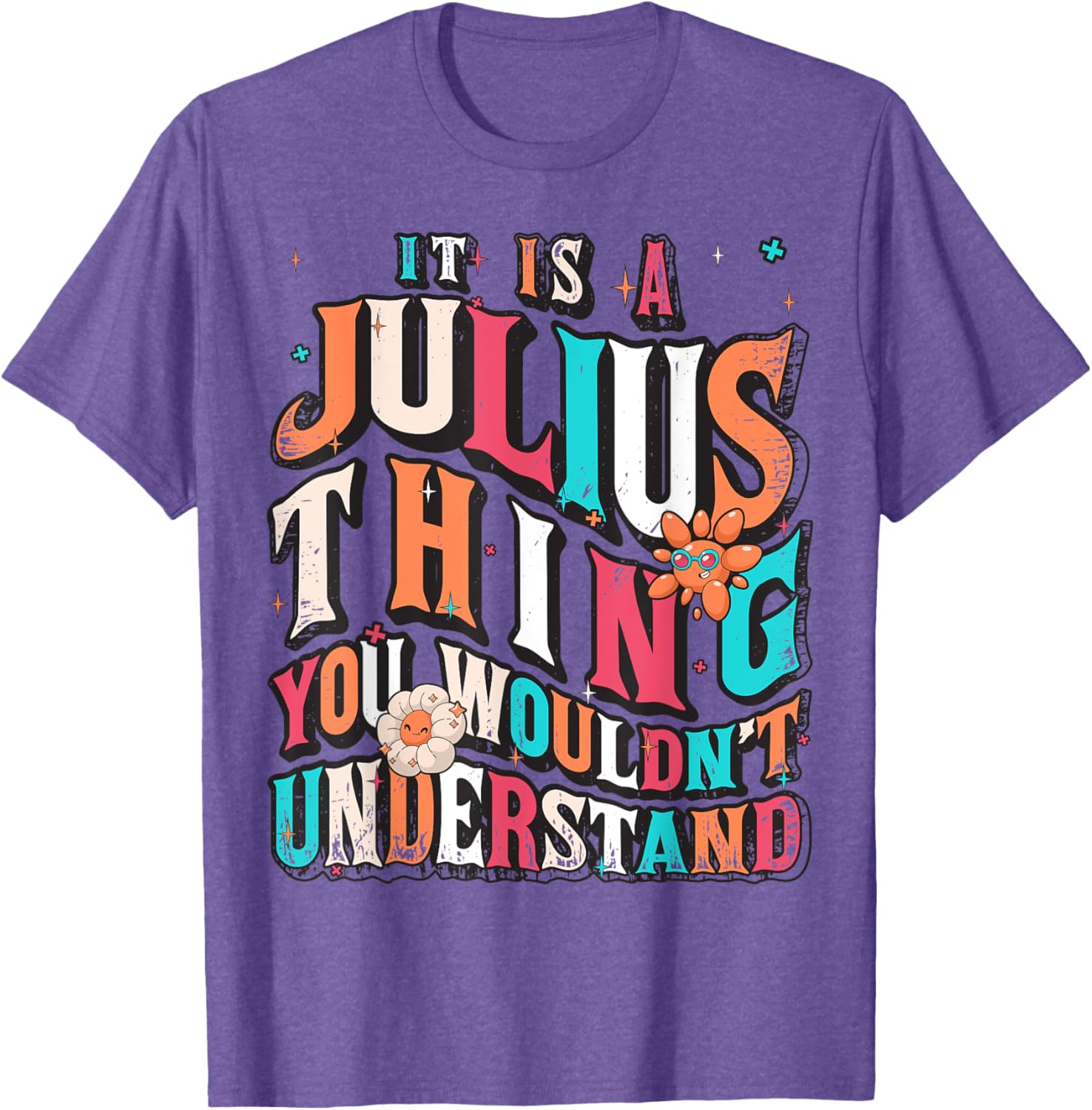 Julius Groovy T-Shirt for Fans - Unique It's Julius Thing Design - 15
