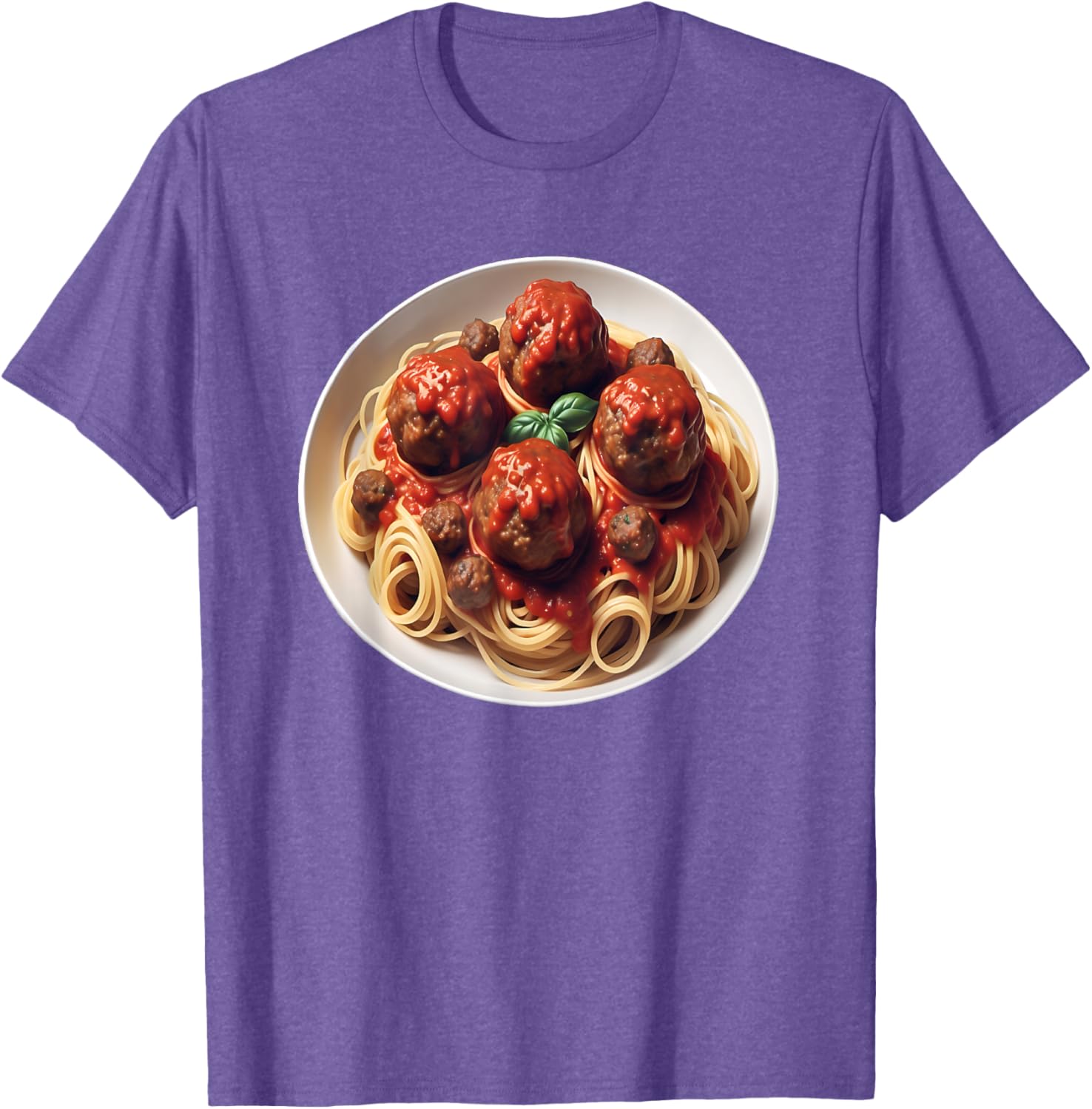 Spaghetti and Meatballs T-Shirt Fun Foodie Apparel for Pasta Lovers - 4