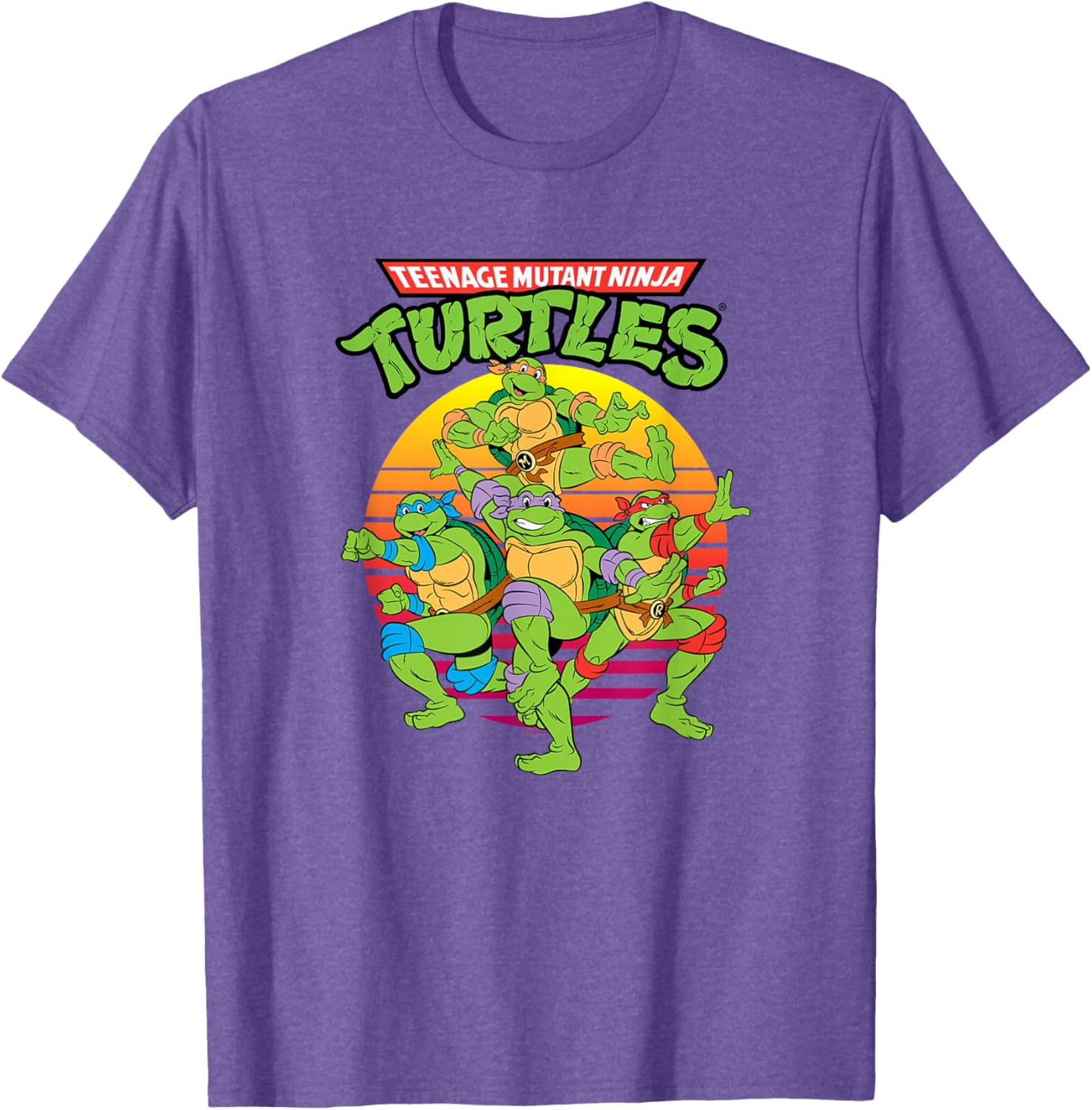 Teenage Mutant Ninja Turtles Group T-Shirt for Kids and Teens - 6