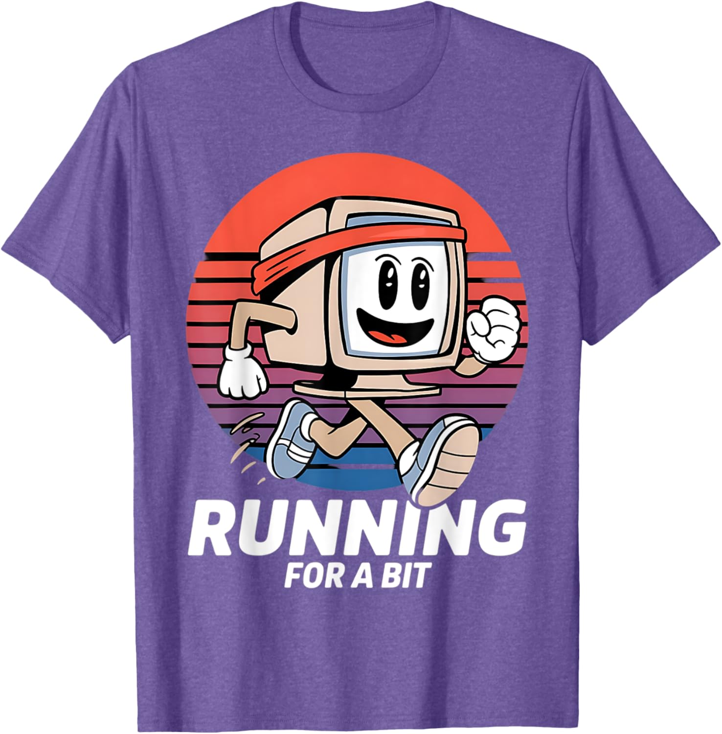 Funny IT Computer Jogging Runner T-Shirt for Tech Lovers and Athletes - 4