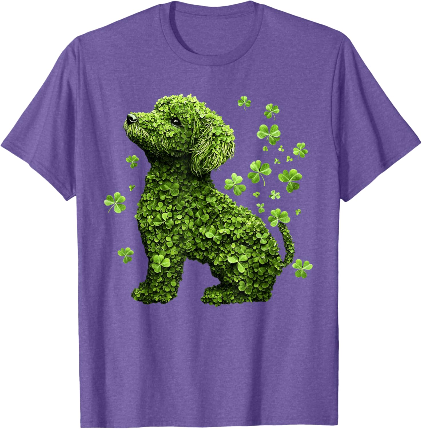 Shamrock Poodle T-Shirt for St. Patrick's Day Fun for All Ages - 8