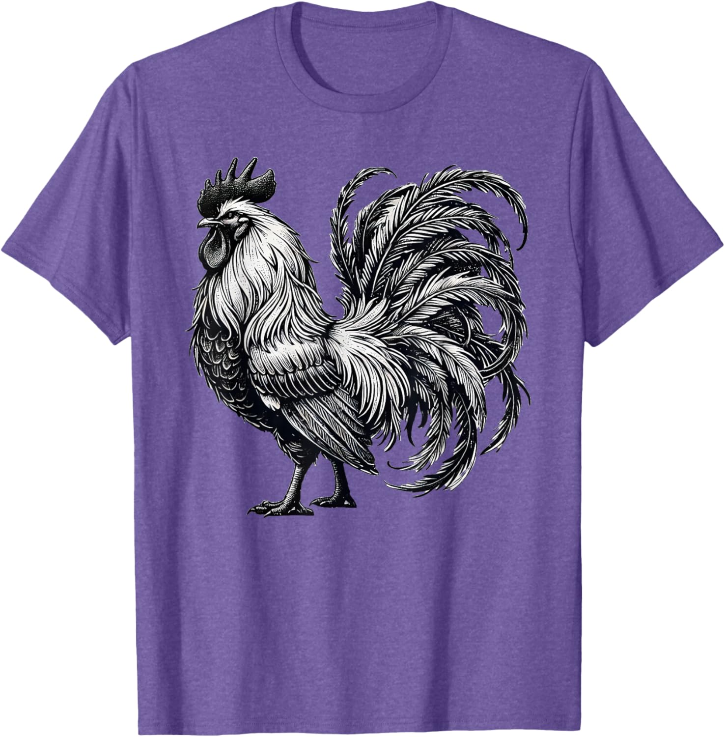 Rooster Chicken Art T-Shirt for Unique Style Lovers - 18