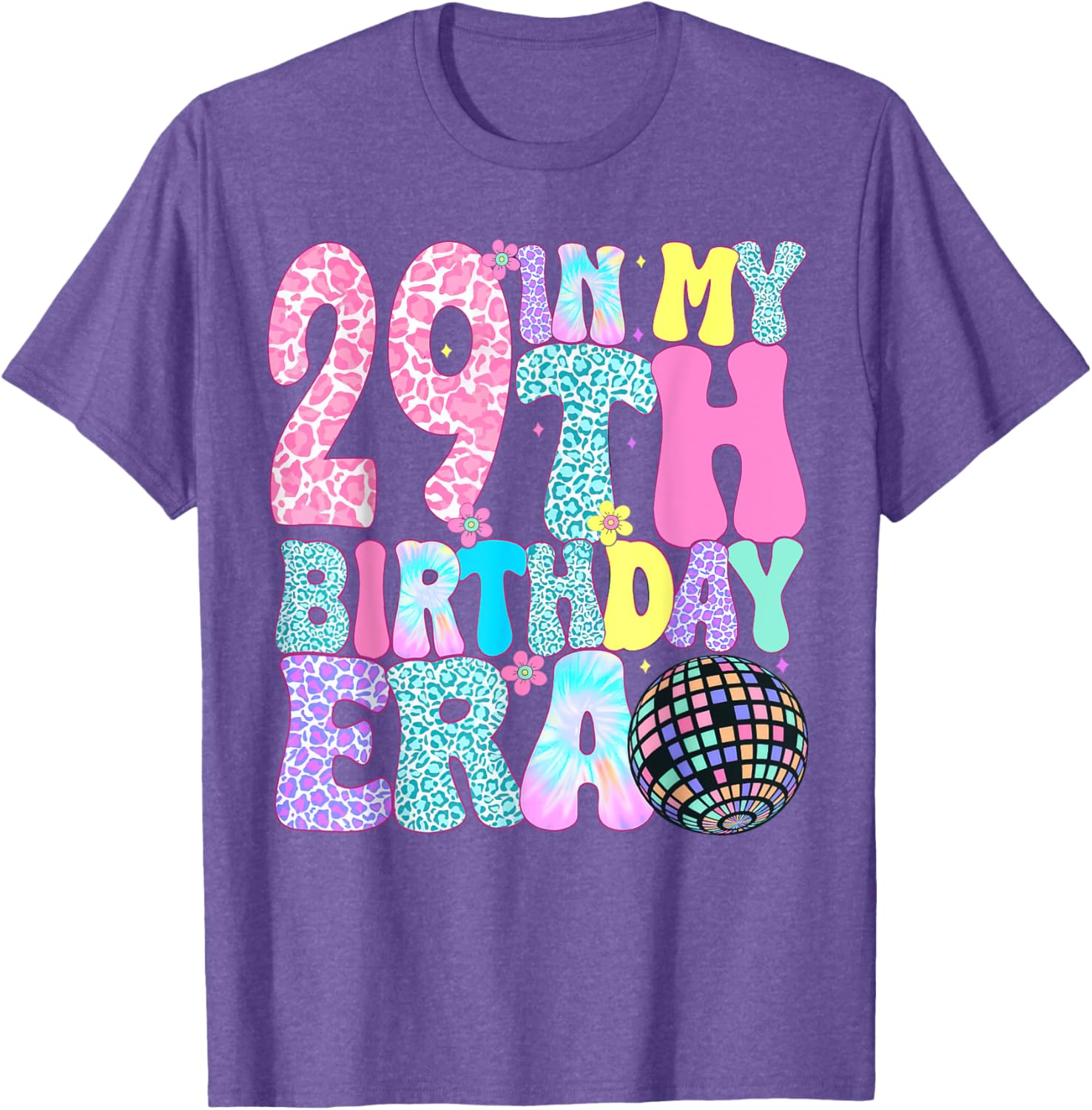 In My 29th Birthday Era T-Shirt for 29 Year Old Birthday Girl 1996 - 8