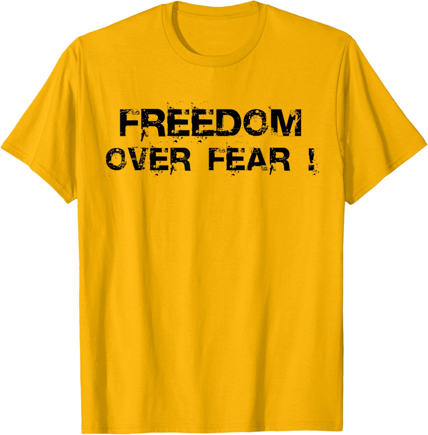 Freedom Over Fear T-Shirt for Empowerment and Inspiration in Fashion - 7