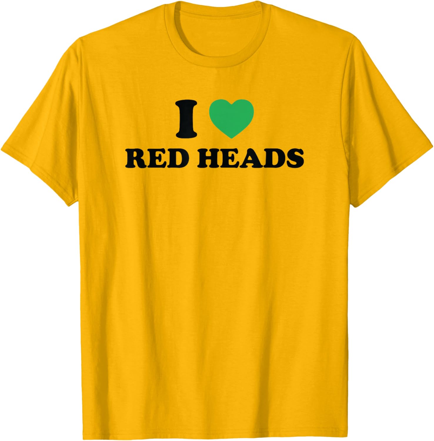 I Love Red Heads Y2K St. Patrick's Day T-Shirt for Gingers - 2