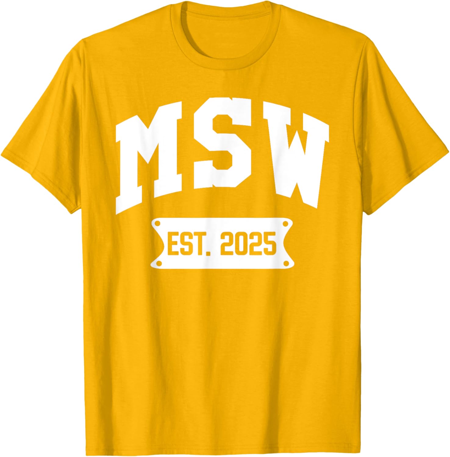 MSW 2025 Graduation T-Shirt for Master of Social Work Alumni - 20