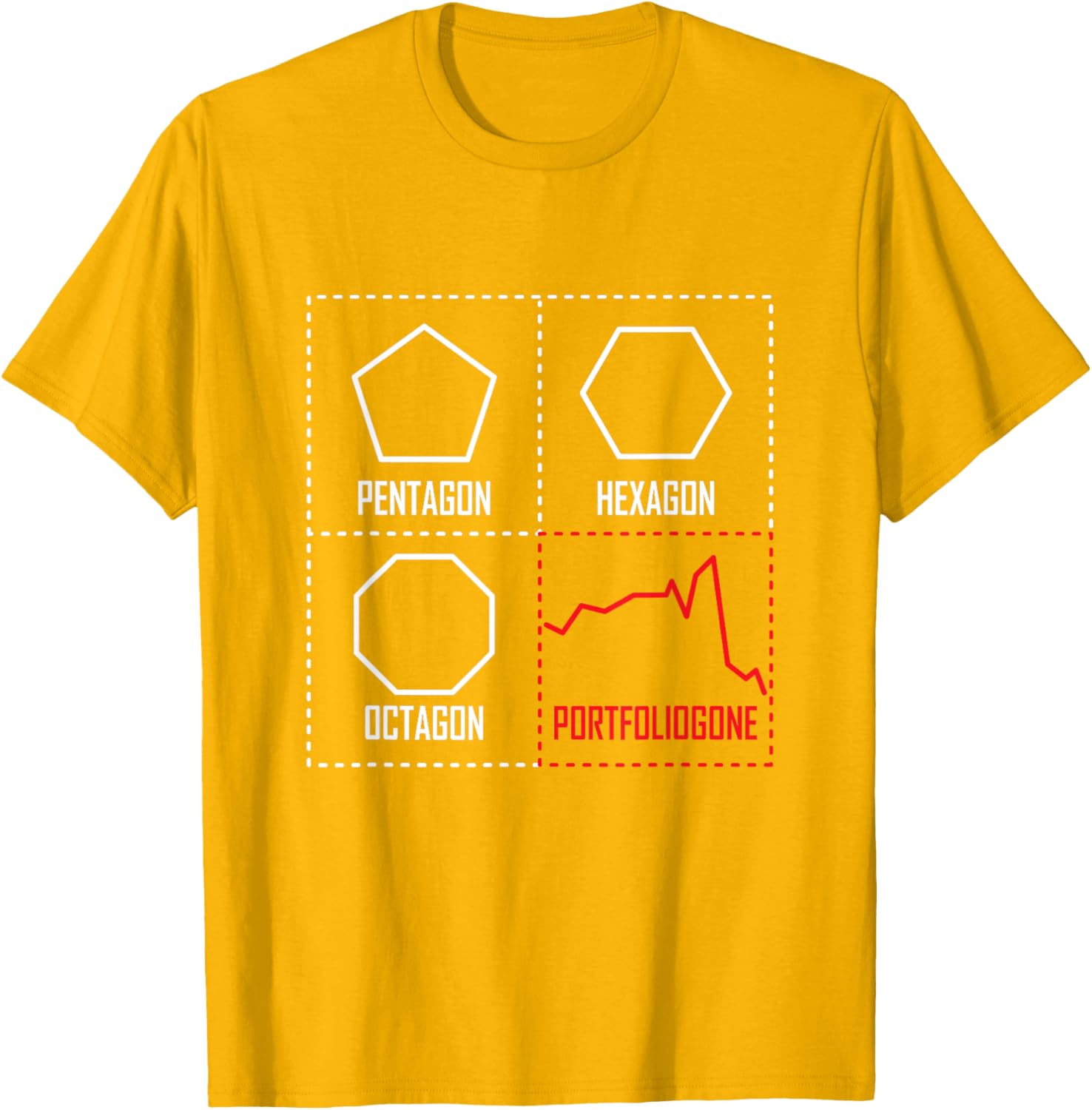 Funny Geometry Portfolio Stock Market Quote T-Shirt for Fun Outfits - 20
