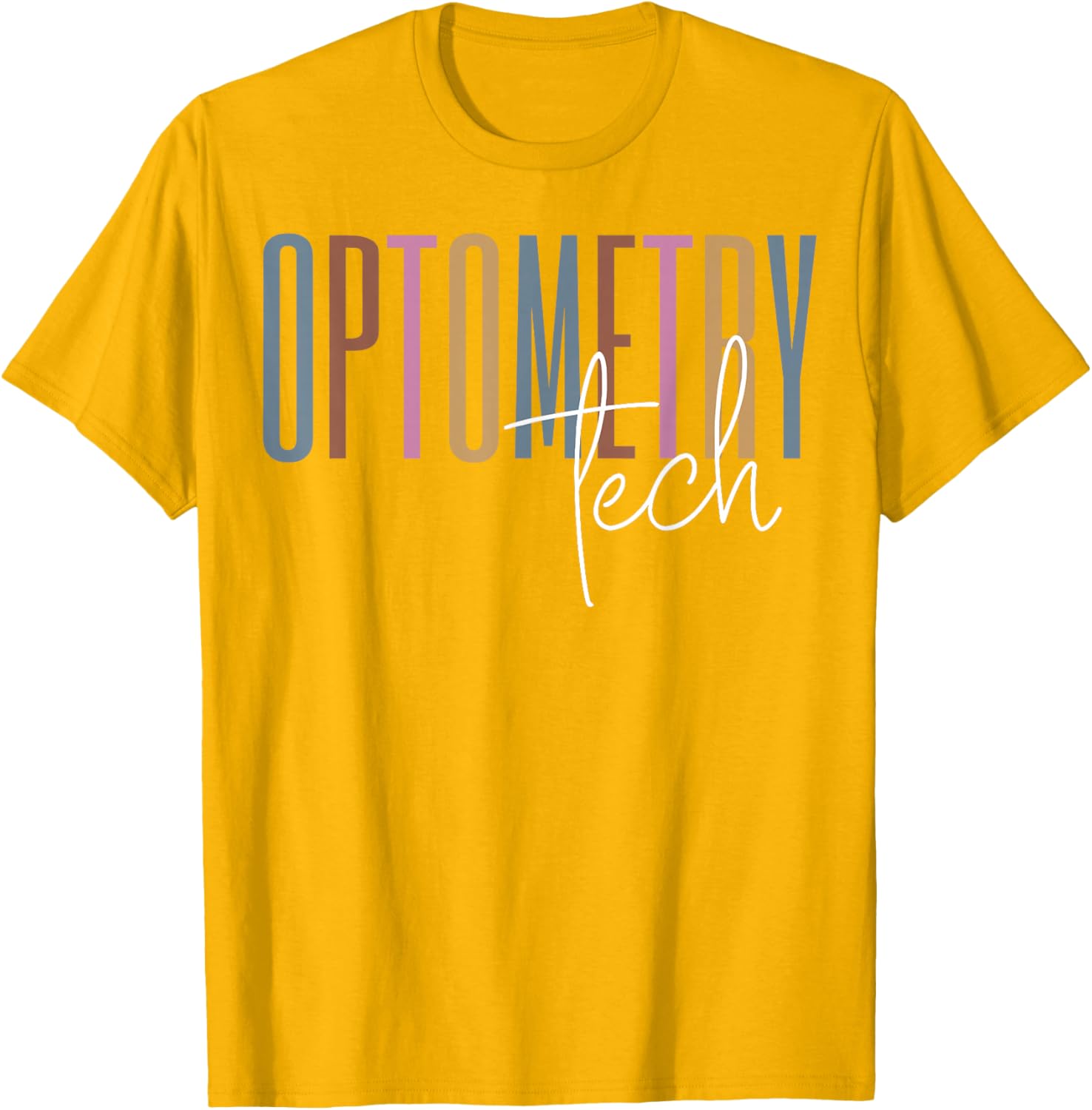 Retro Optometry Tech T-Shirt for Optometrists and Ophthalmologists - 15