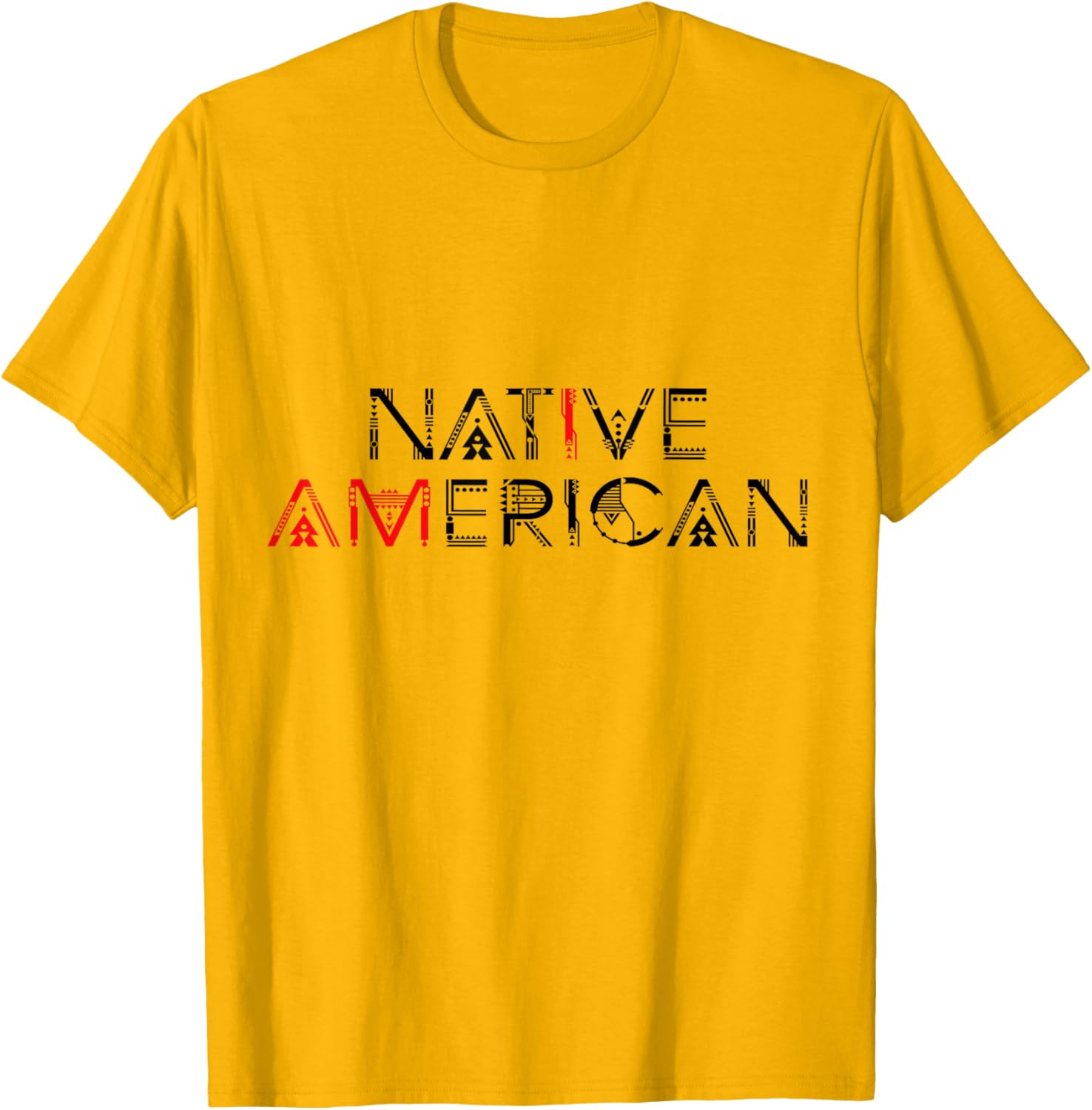 Proud Native American Indigenous Indian T-Shirt for Casual Wear - 7