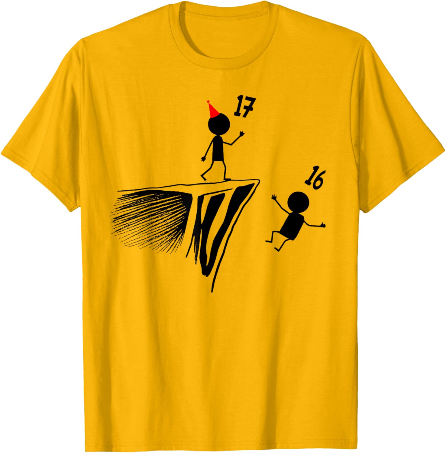 Funny 17th Birthday T-Shirt for Teens Cool Gift for 17 Year Olds - 11