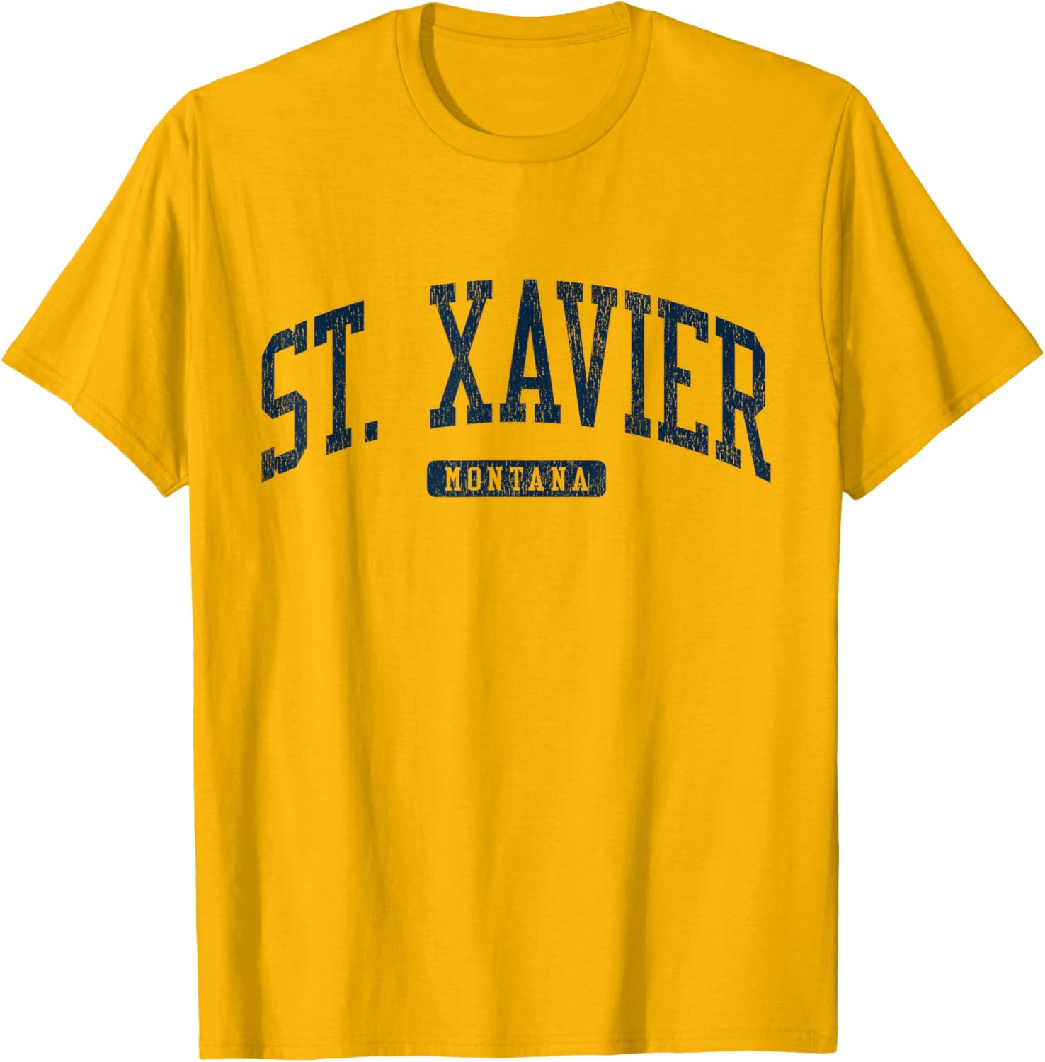 St. Xavier College Montana Blue T-Shirt for Students and Alumni - 6
