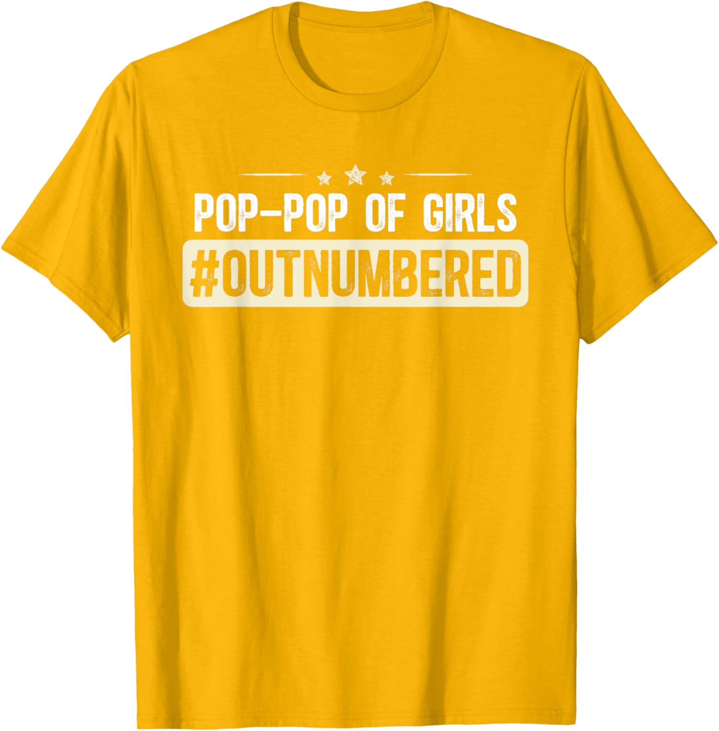 Pop Pop Of Girls Outnumbered Grandpa T-Shirt for Fun Family Moments - 13