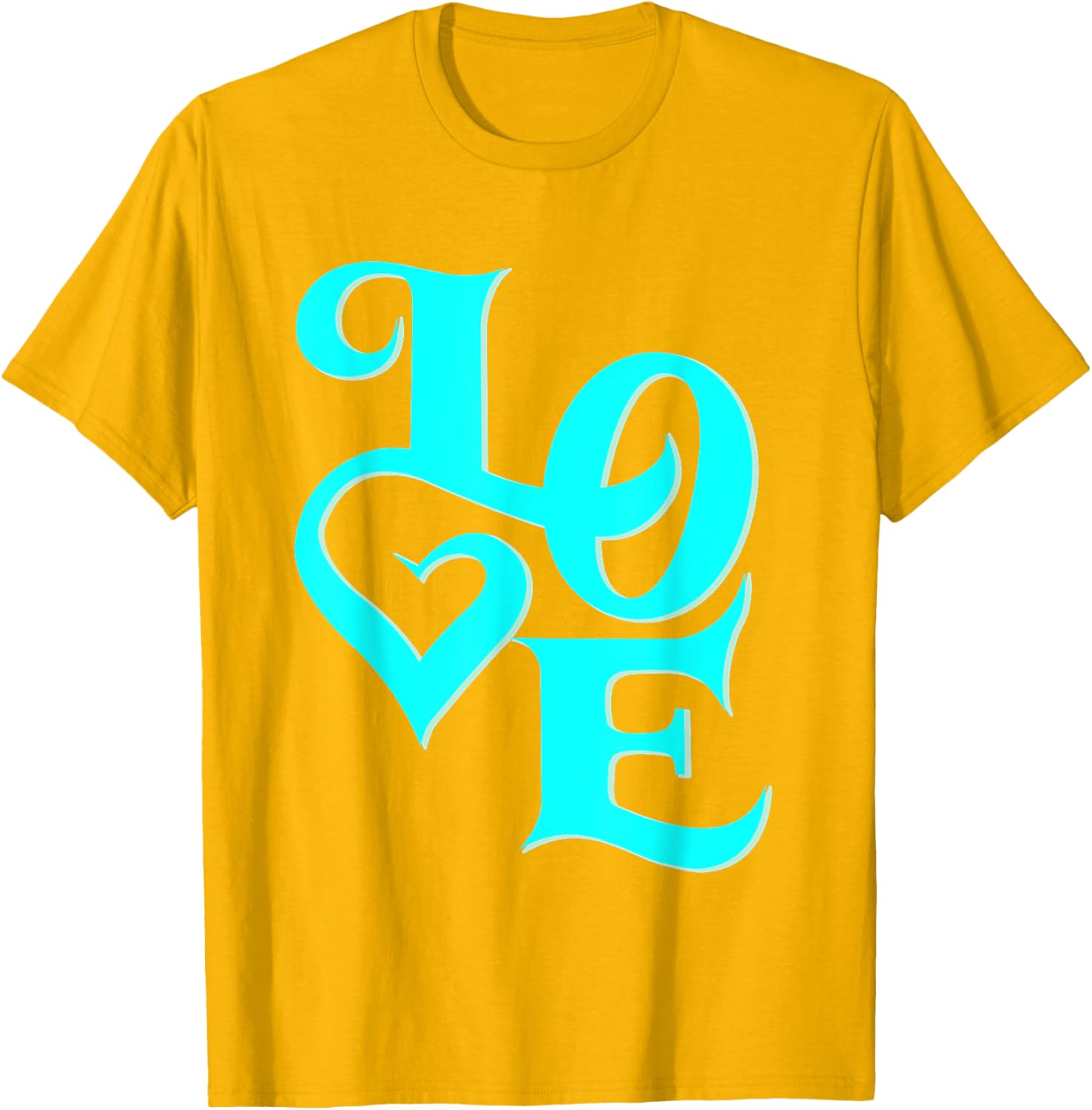 Stylish Turquoise Graphic T-Shirt Perfect for Fashionable Outfits - 5