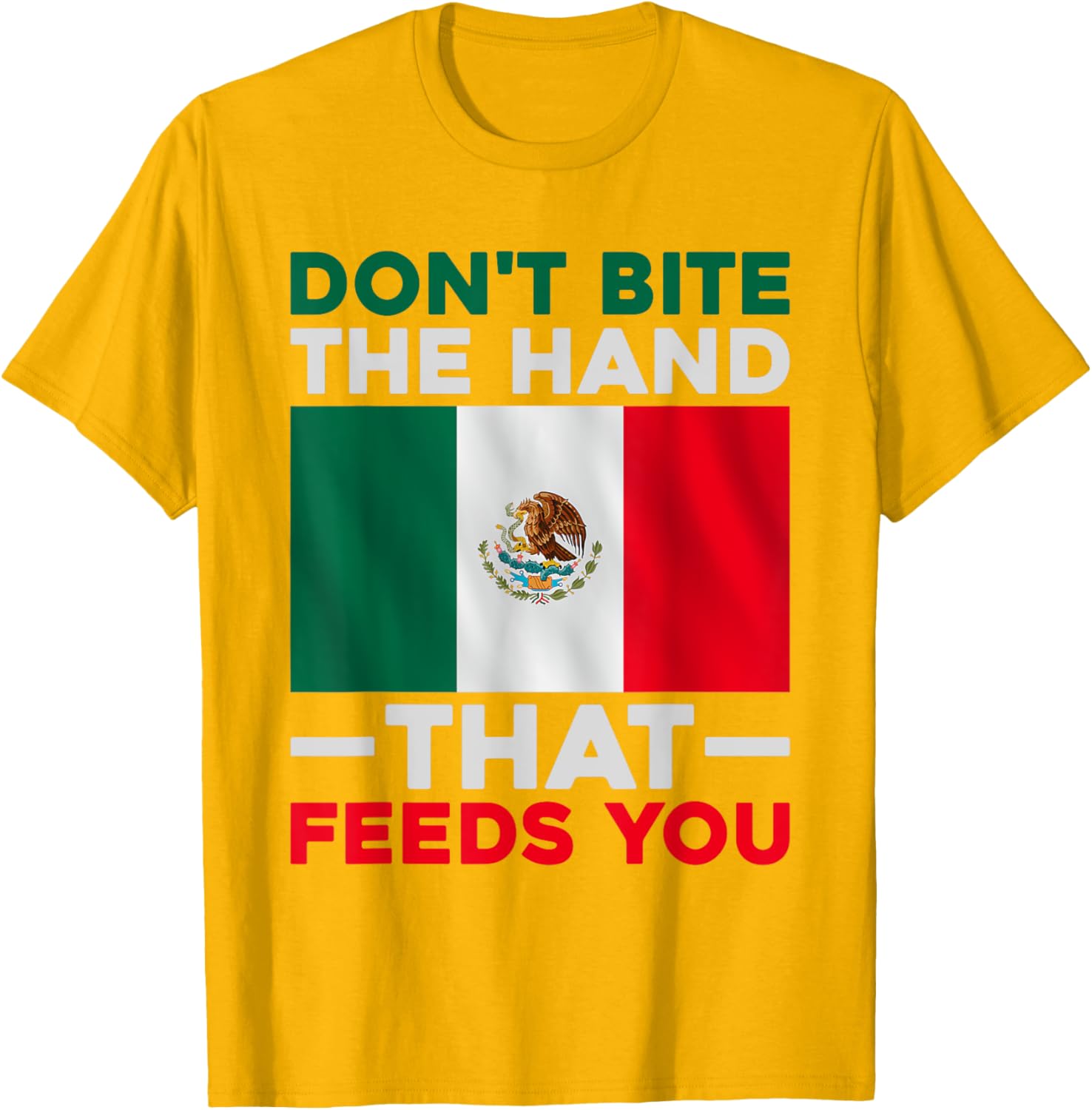 Don't Bite the Hand That Feeds You Immigration Ice Raids T-Shirt - 6