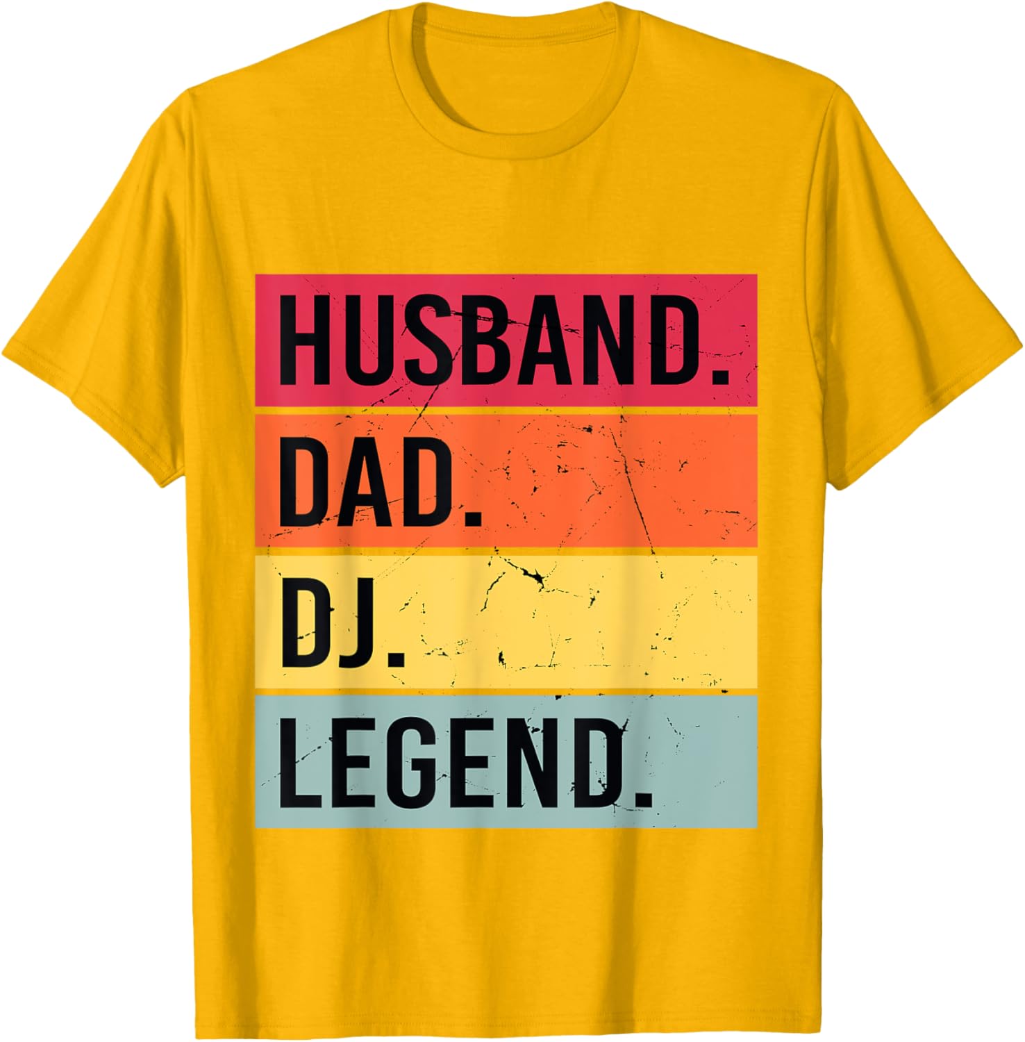 Husband Dad DJ Legend T-Shirt for Father's Day Music Lovers - 8