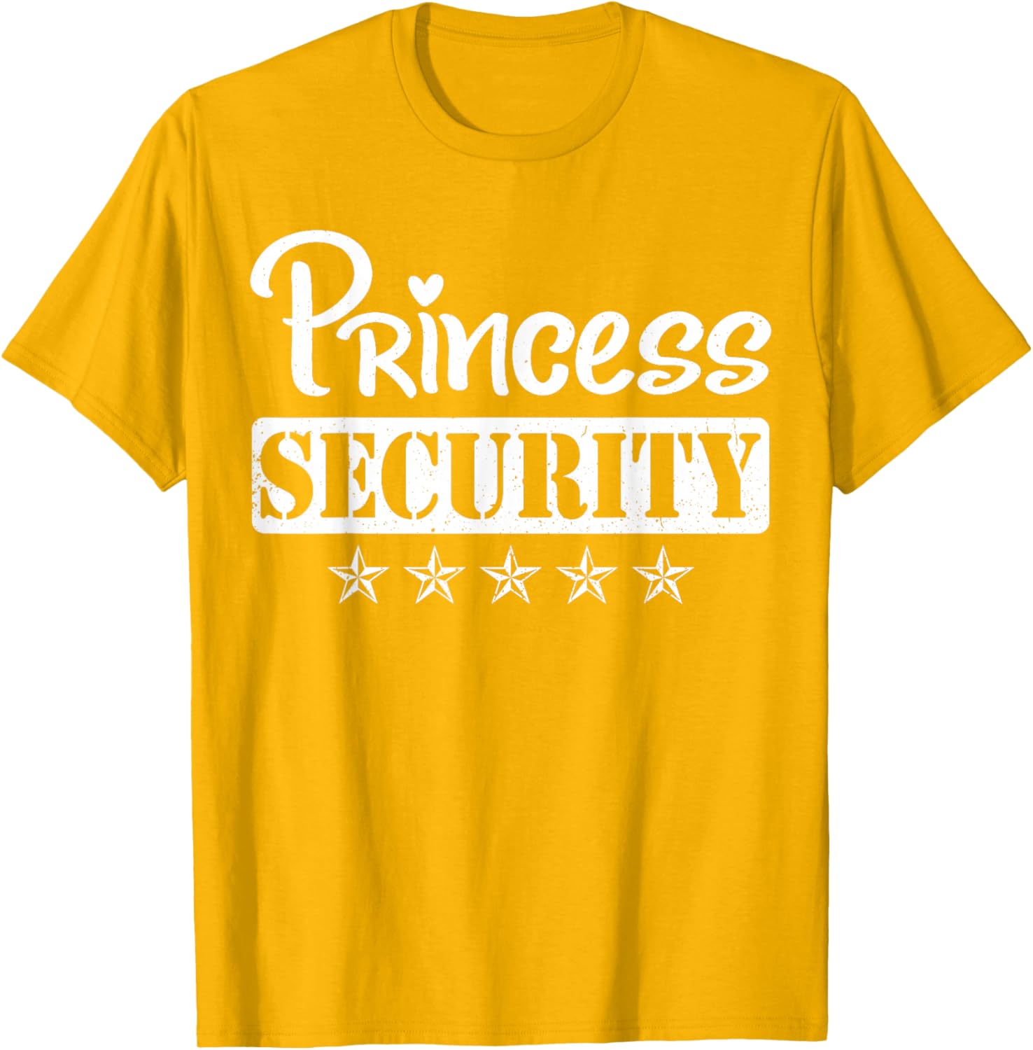 Princess Security Protection Birthday T-Shirt for Men and Brothers - 5