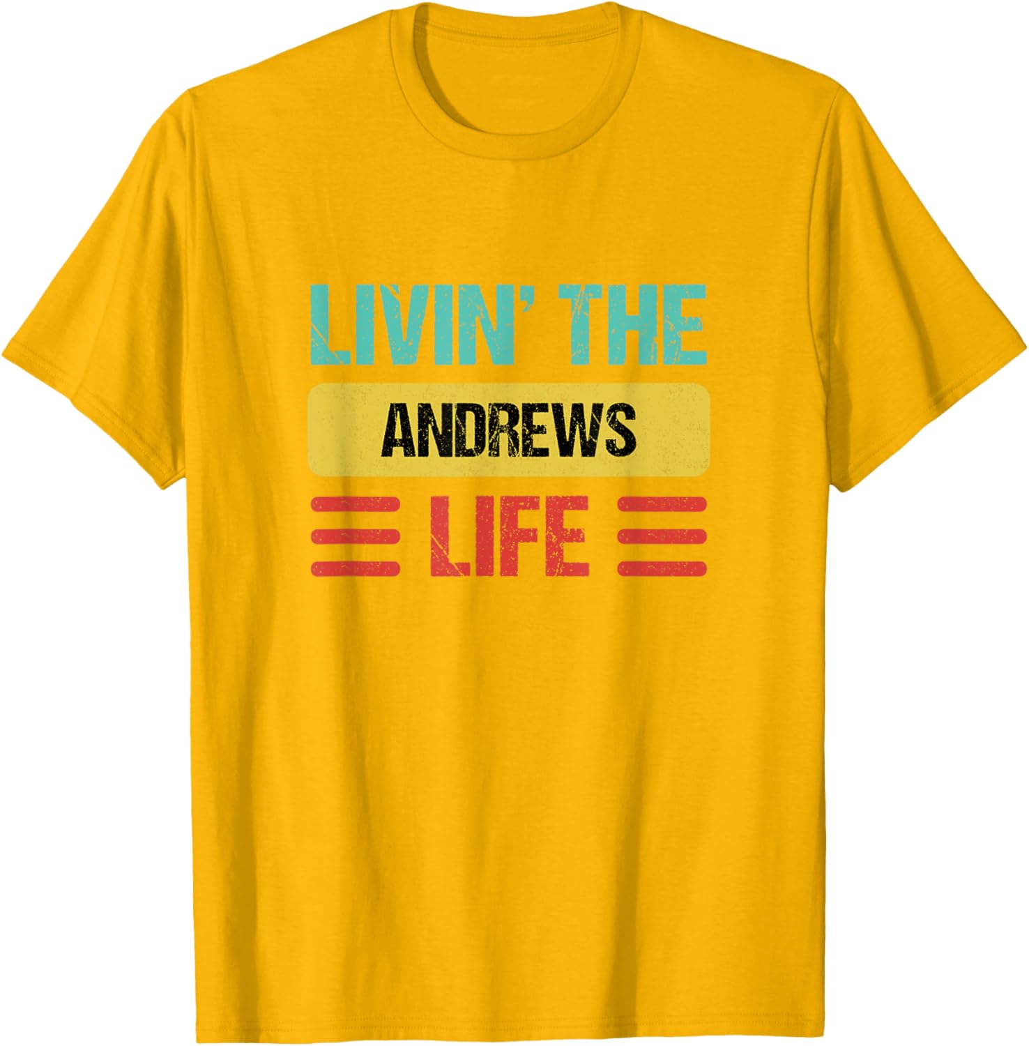 Personalized Andrews Name T-Shirt for Cool Casual Style and Fun - 10