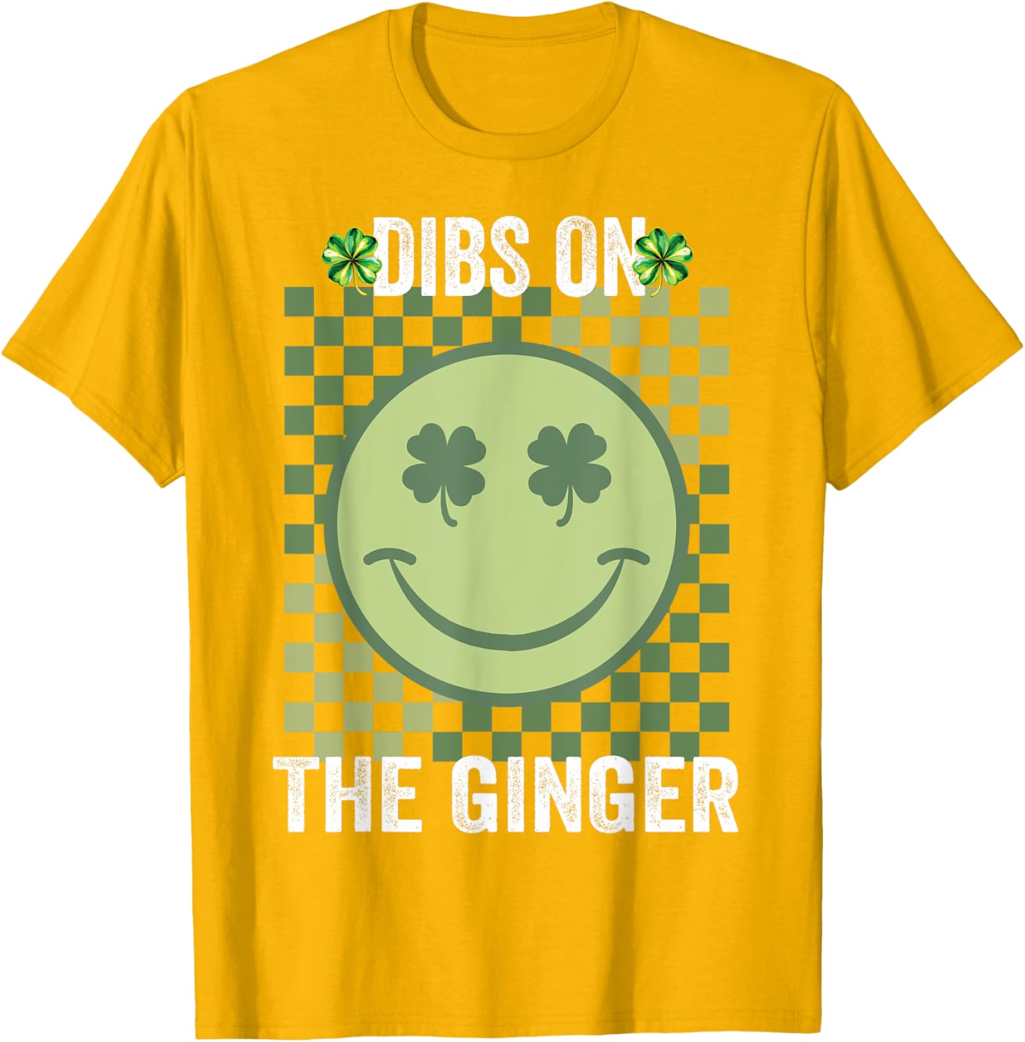 Dibs on the Ginger St Patrick's Shamrock T-Shirt for Women and Girls - 9