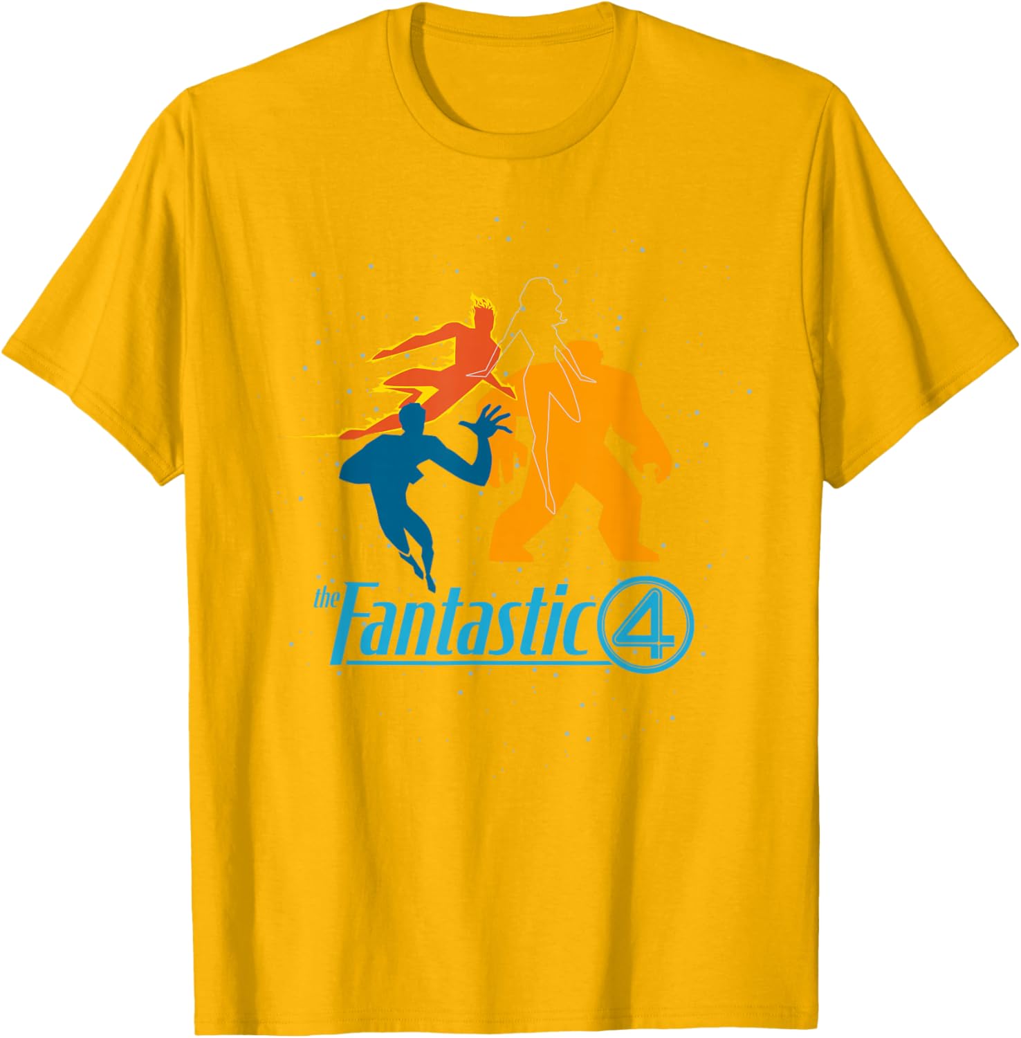 Marvel Studios Fantastic Four Team Logo T-Shirt for Fans and Collectors - 21